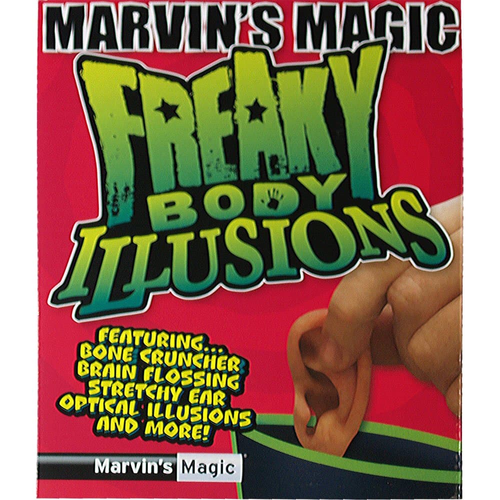 Marvin's Magic Freaky Body Illusions Ear Kit - Perfect for Halloween.Professional magic made easy