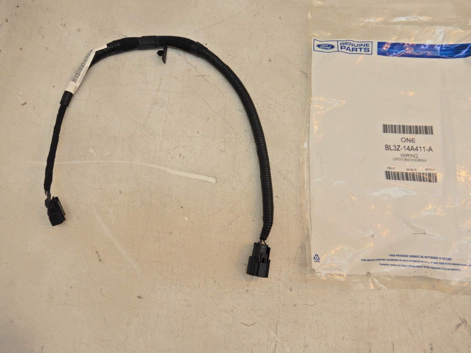 2011-2014 F-150 Rear View Back up Camera Wire Harness OEM BL3Z-14A411-A, Regular