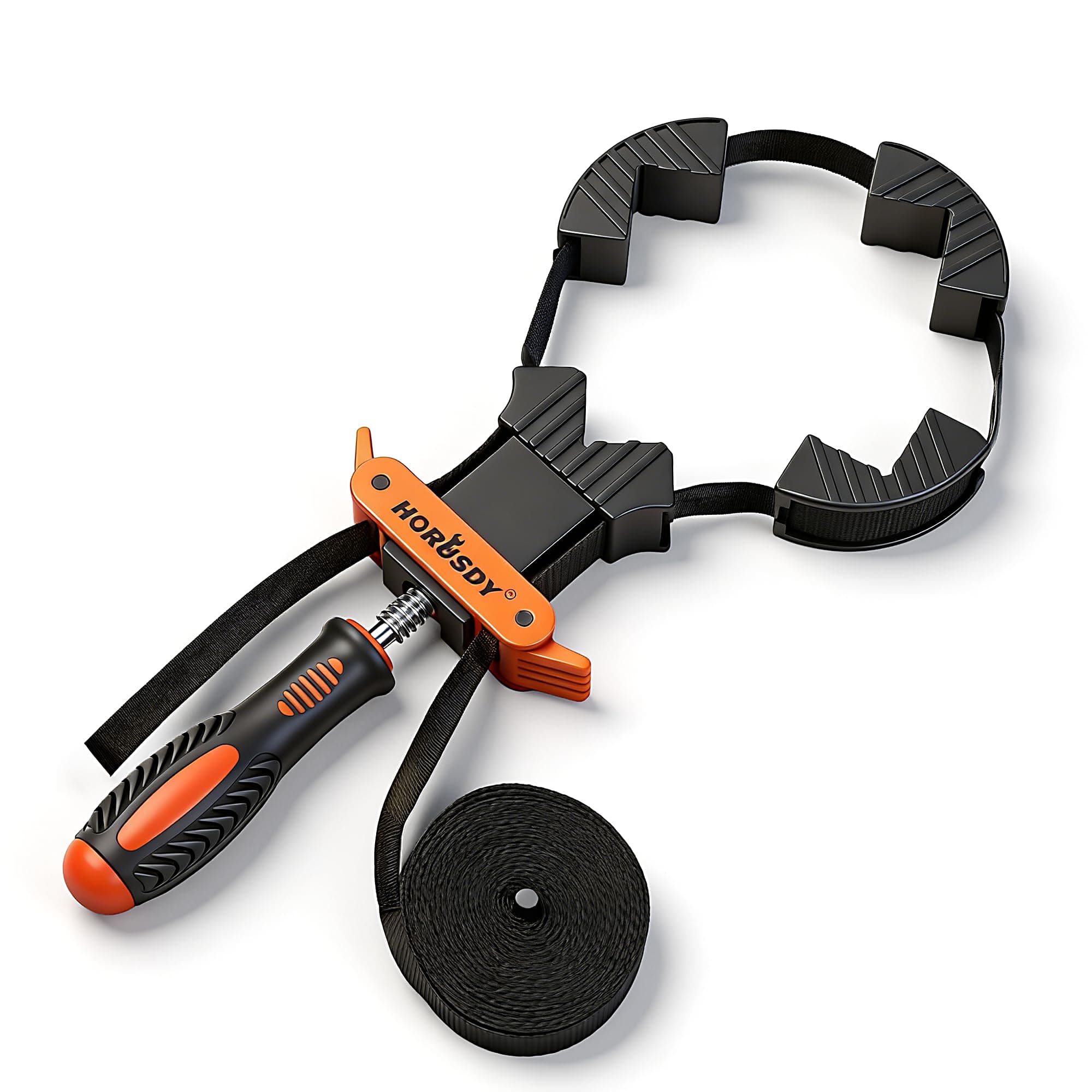 HORUSDY Band Clamp, Woodworking Frame Clamp Strap Holder for Picture Strap Clamp Strap Clamp (Band Clamp)
