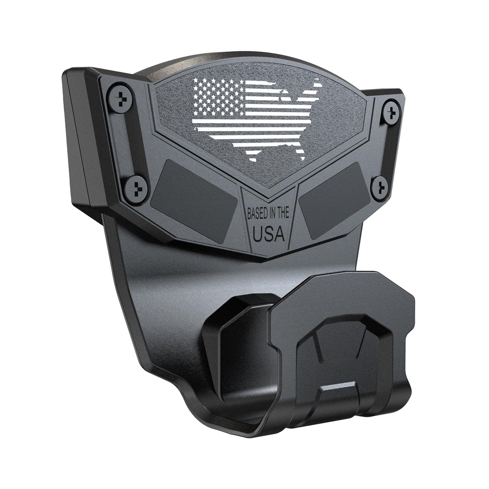 Gun Magnet Mount for Truck Car Vehicle,Magnetic Gun Mount for Pistol Shotgun Revolver with Trigger Guard Protect,Gun Magnet Rate Max 15 LBS Conceal in Desk Safe Wall Easy to Access&Release