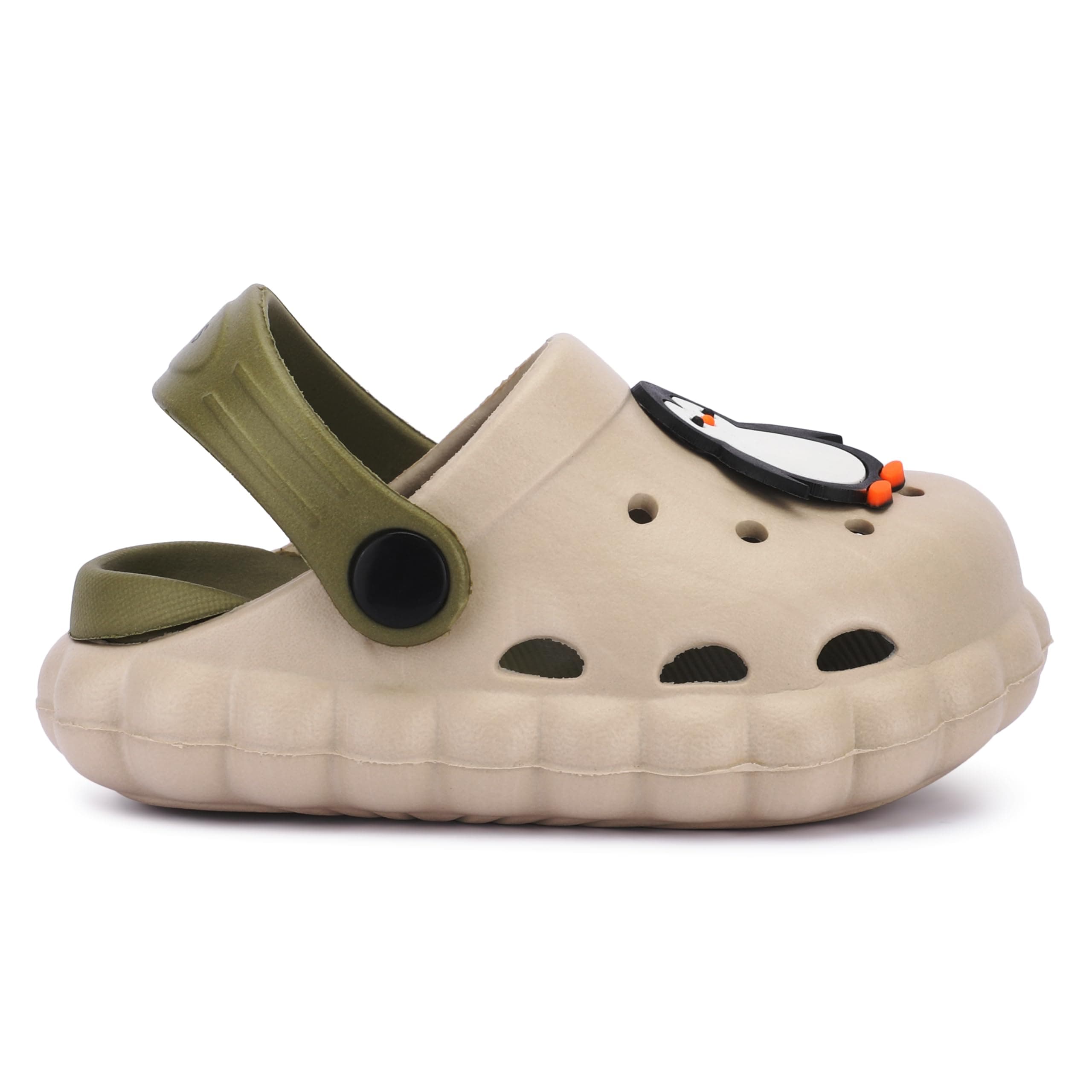 GLJ Monkey Design Kids Clog Shoes – Comfortable Indoor and Outdoor Sandals for Boys & Girls 8100