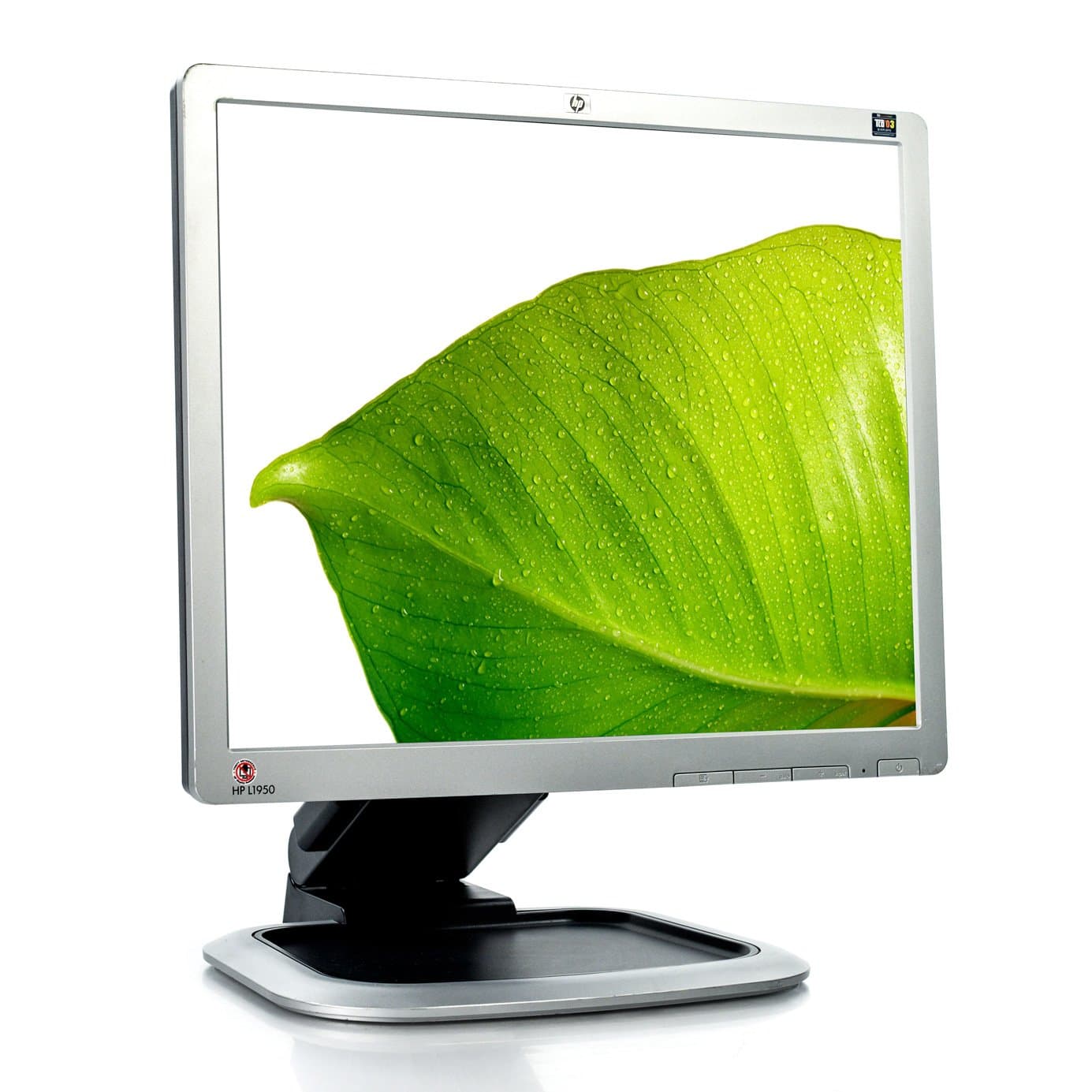 19" HP L1950g DVI Rotating LCD Monitor w/USB 2.0 Hub (Black/Silver) - Rotates to Portrait or Landscape View!