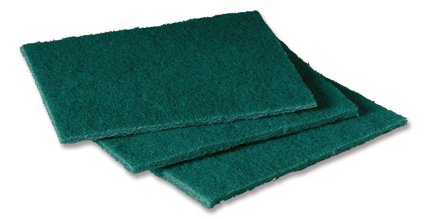 3M Scotch-Brite 105 General Purpose Scouring Pad, 6" Length x 4-1/2" Width, Green (Case of 70) 6" x 9" 048011055423 40