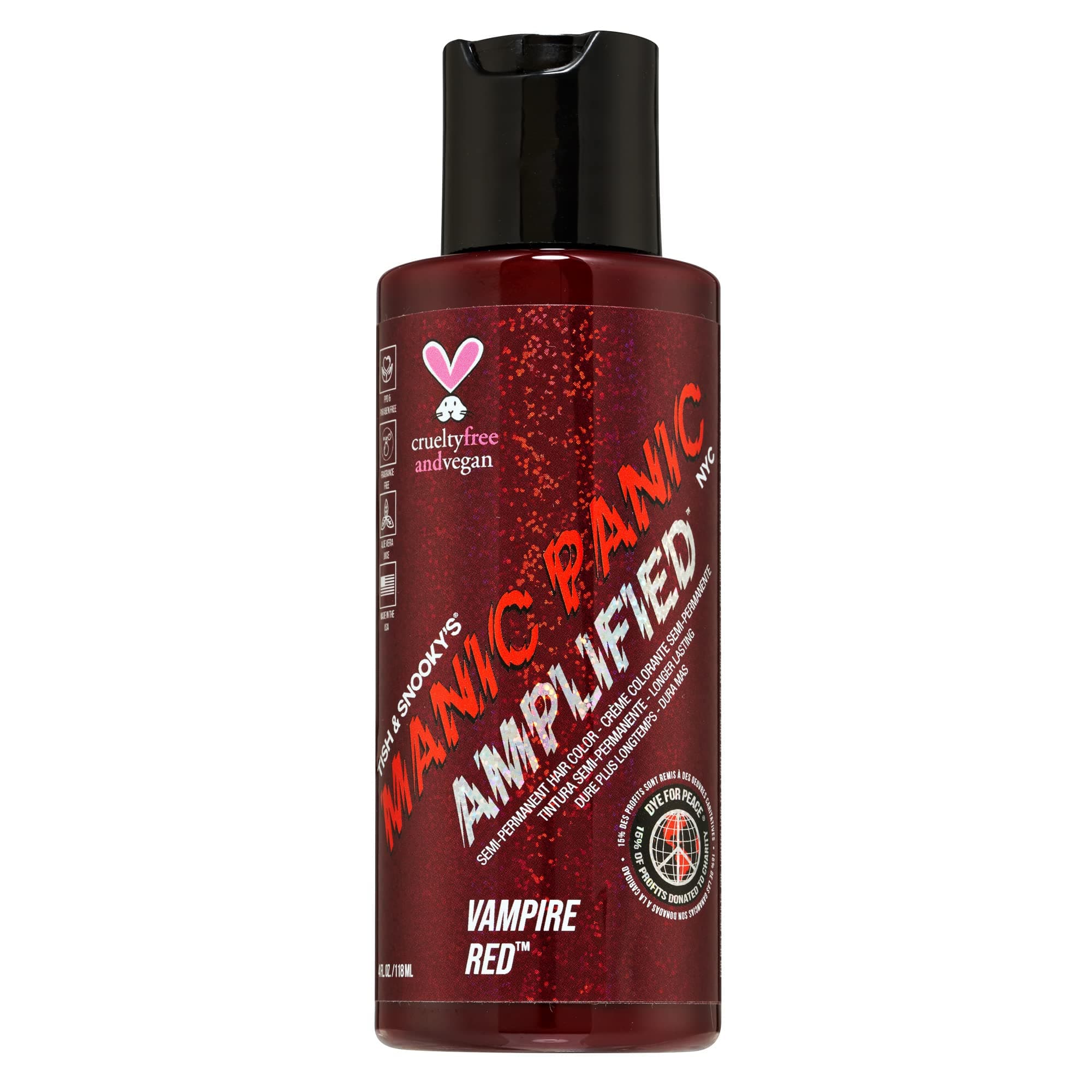 Vampire Red Semi Permanent Vegan Hair Dye. by HealthLand