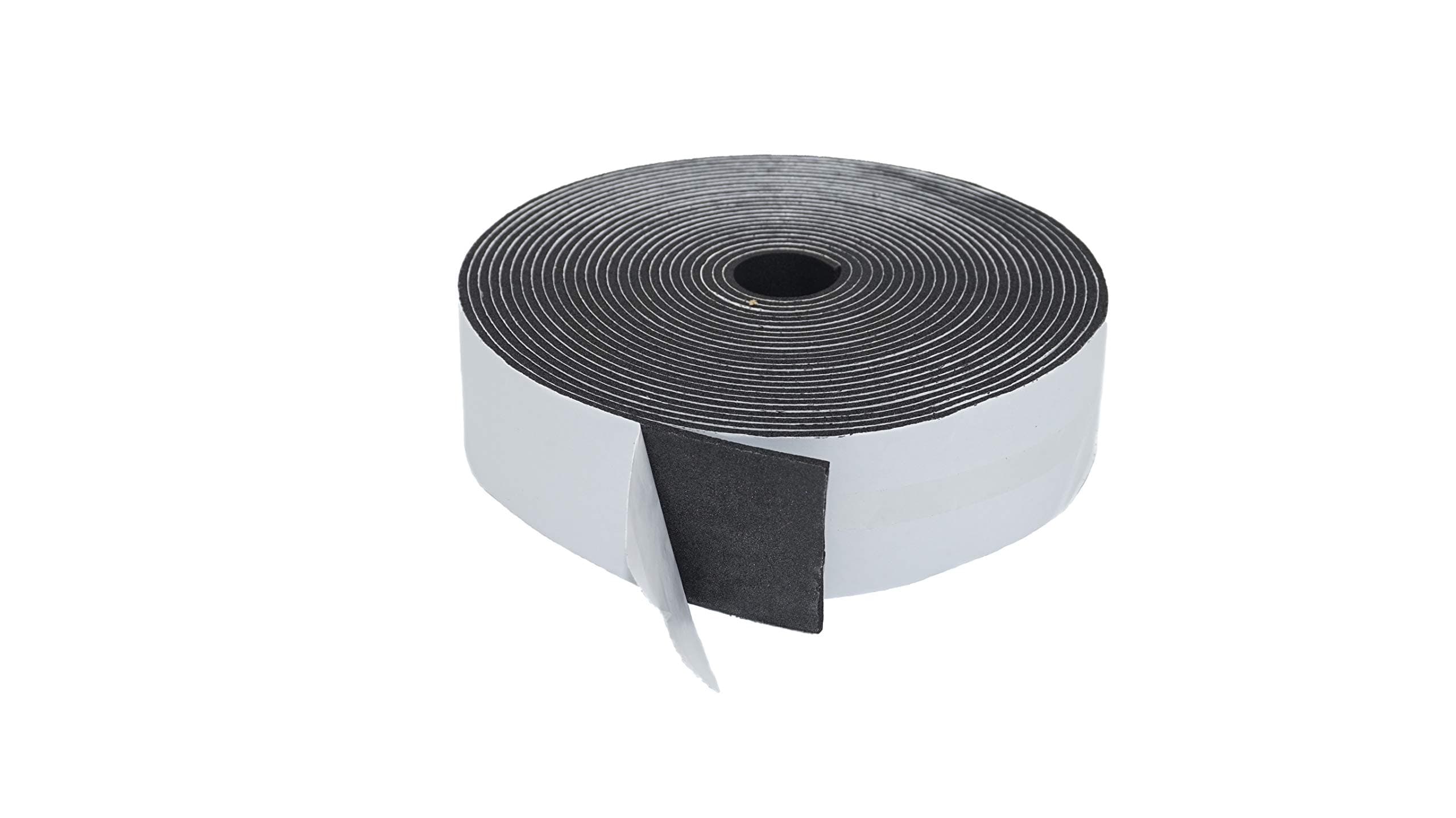 Foam Insulation Foam Tape for Pipe Insulation, Weather Stripping. Insulation Tape Tape Adhesive Freezer Seal Air Conditioner Tape. AC Foam Insulation Single Sided (1/8" X 2" X 30')