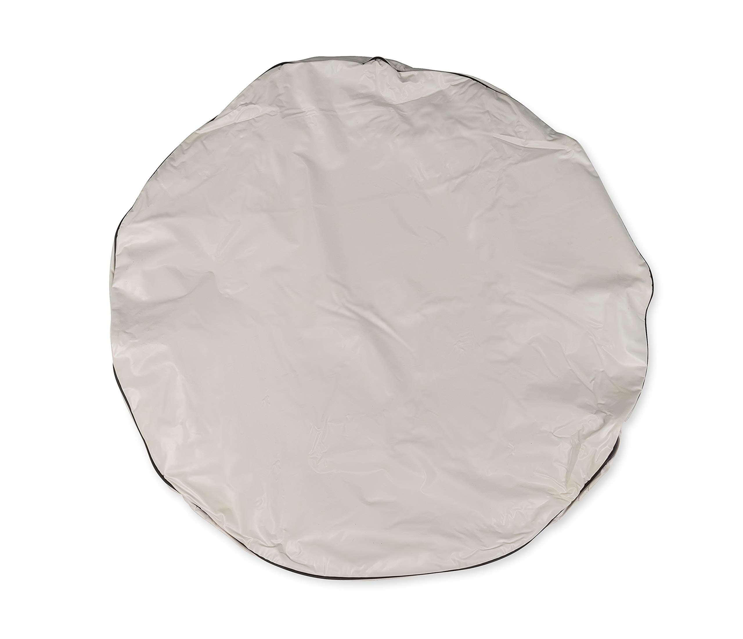 Camco 45354 Vinyl RV Spare Tire Cover (29 inches, Off-White)