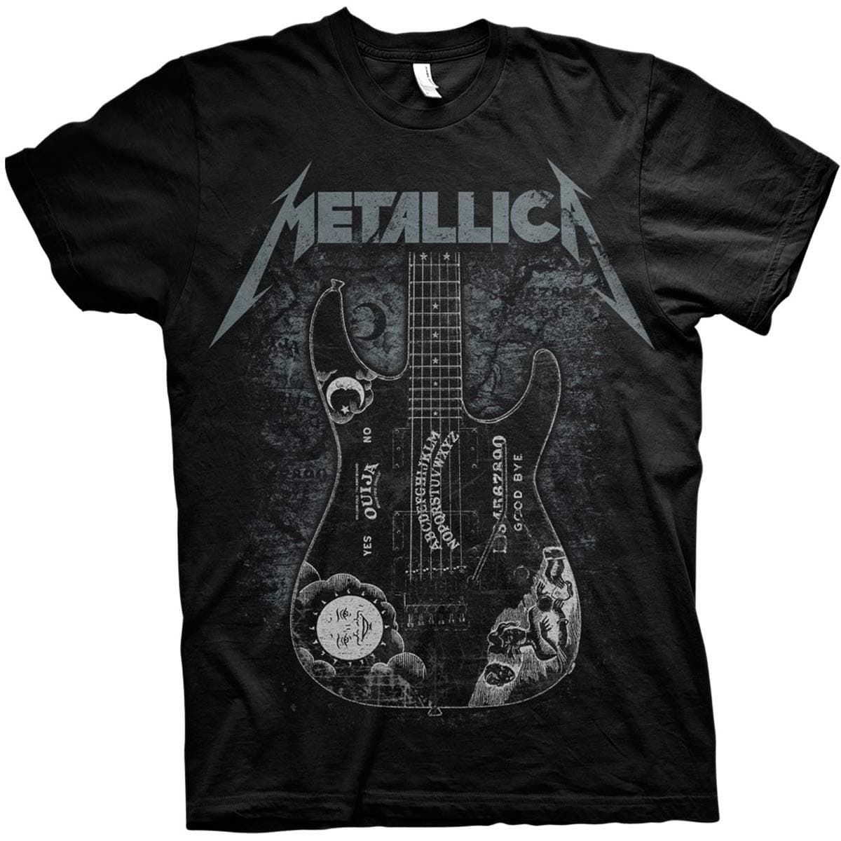 Men's Hammett Ouija Guitar Slim Fit T-Shirt Black
