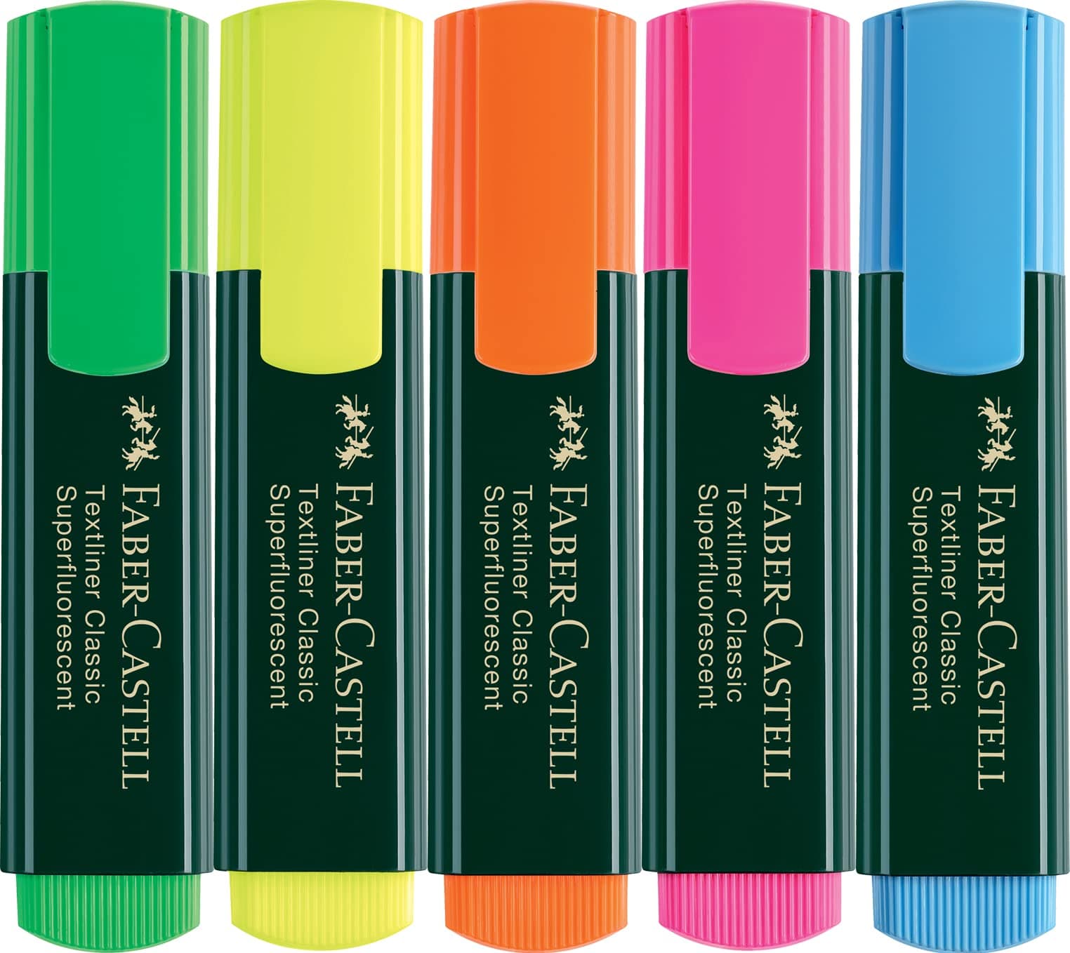 Faber-Castell Textliner - Pack of 5 (Assorted)