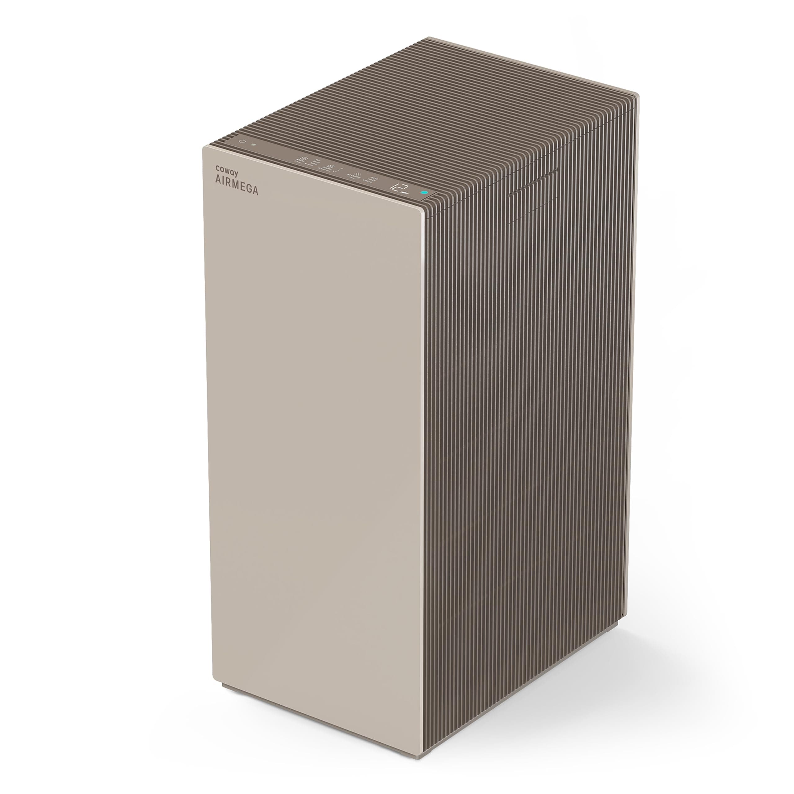 COWAY Air Purifiers for Large Room Whole Home Up to 4,253ft², 2 Sets of XL Washable Pre-Filters and HEPA Filters for Dual Purification, AQI, Turbo Mode, Timer, Wheels, 5yr Warranty, ProX(B)