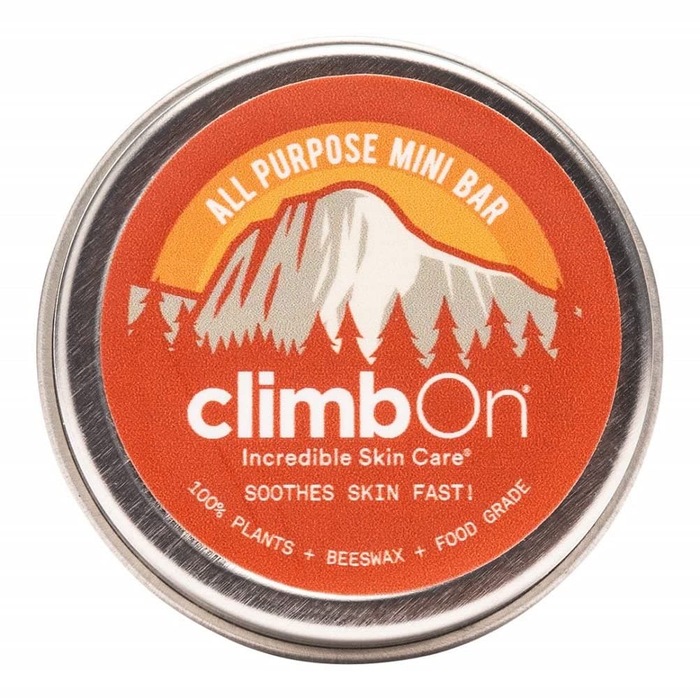 climbOn The Original, All Purpose Mini Lotion Bar - Aromatherapy Balm Helps Soothes and Moisturizes Dry Cracked Skin, 0.5 oz Tin