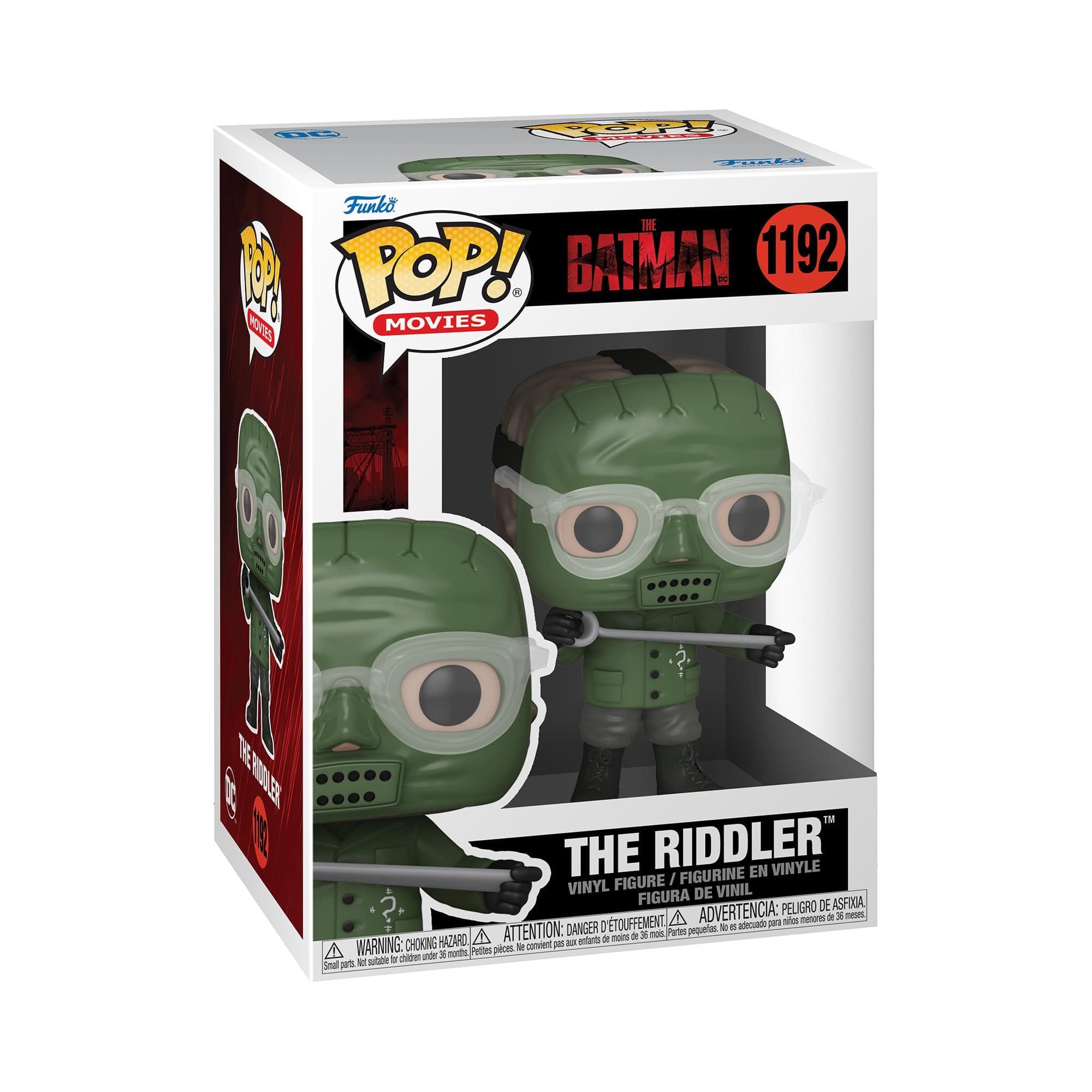 POP! Movies: DC the Batman - the Riddler - Collectable Vinyl Figure - Gift Idea - Official Merchandise - Toys for Kids & Adults - Movies Fans - Model Figure for Collectors and Display