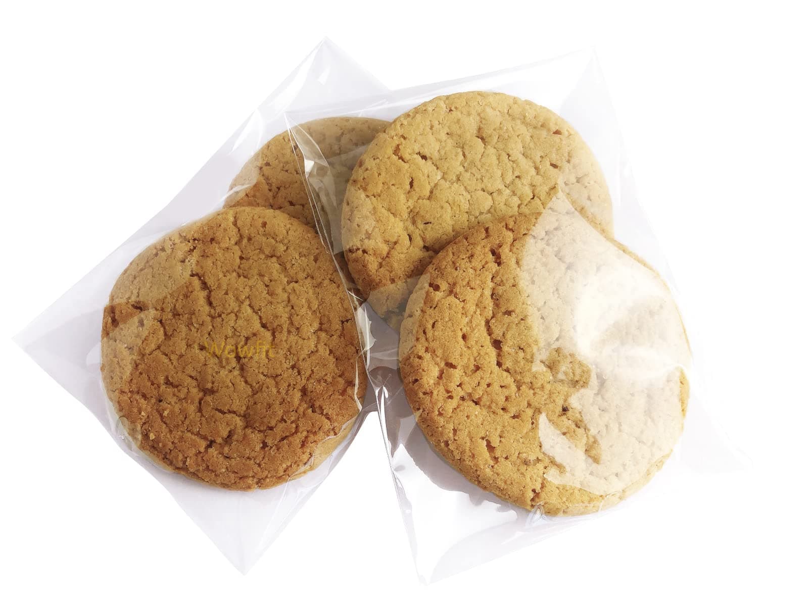 Wowfit 200 Count 4x6 Inch Clear Cellophane Plastic Bags, Resealable Self-Sealing Cello Bags Good for Individual Cookies, Decorative Wrappers, Party Favors, Candy and More