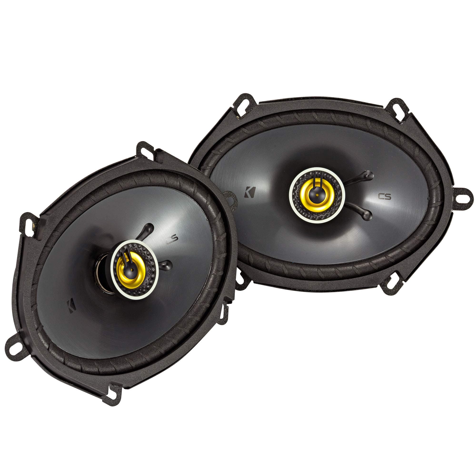 CS Series CSC68 6 x 8 Inch Car Audio System Speaker, Black (2 Pack)
