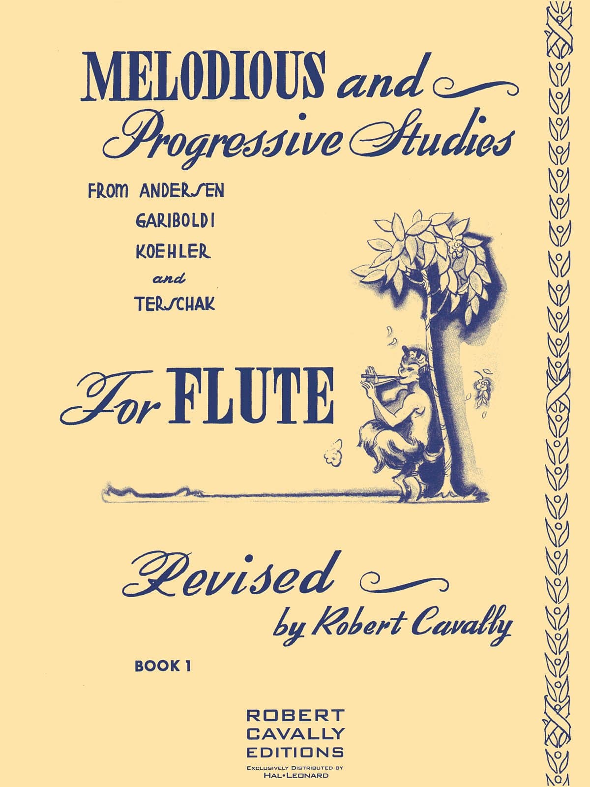 Hal Leonard Melodious and Progressive Studies for Flute Book 1