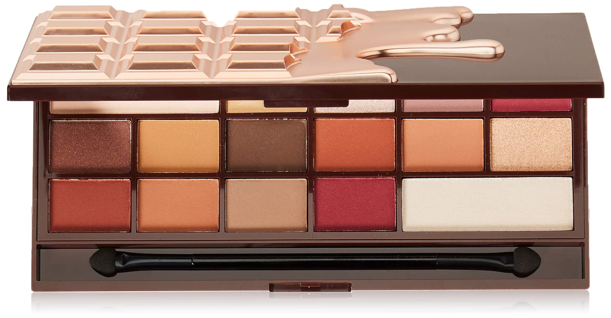 Makeup Revolution London I Heart Makeup Palette (Eyeshadow), Chocolate Elixir, 22g