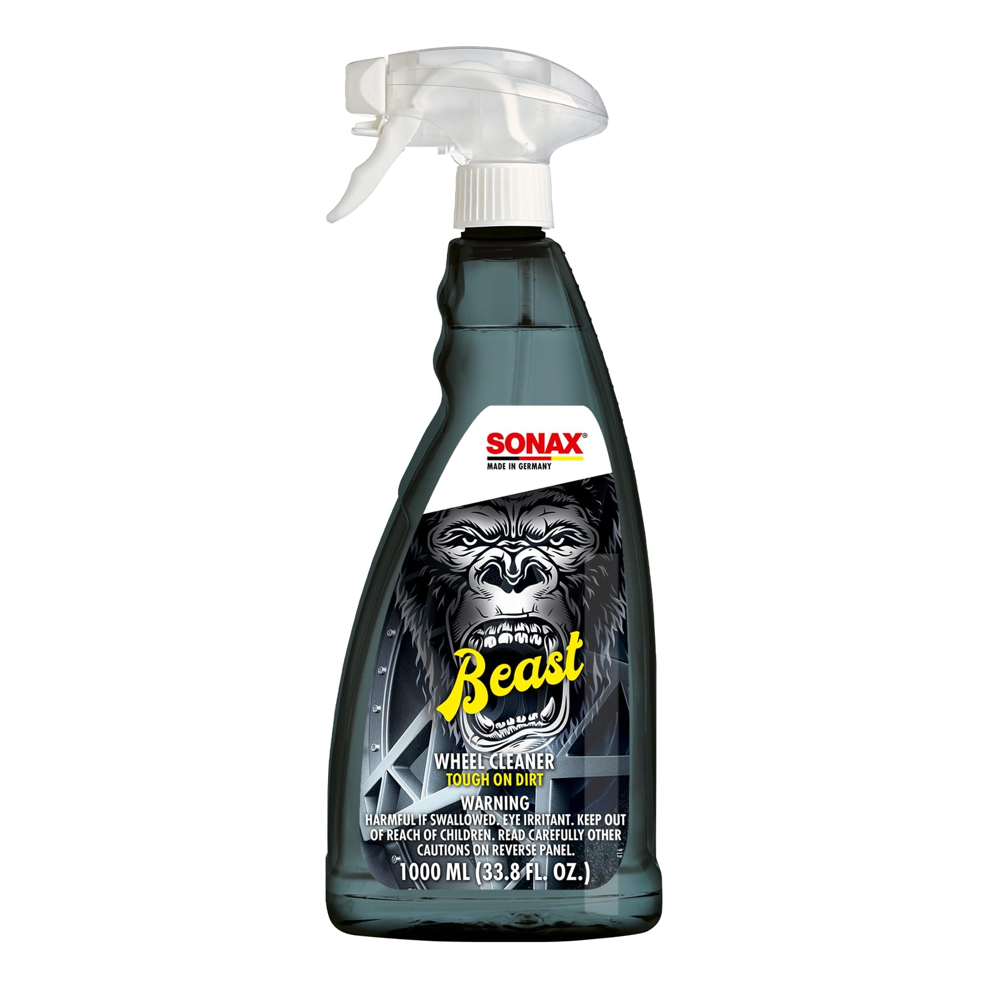 The Beast Wheel Cleaner, 1000ml, Clear