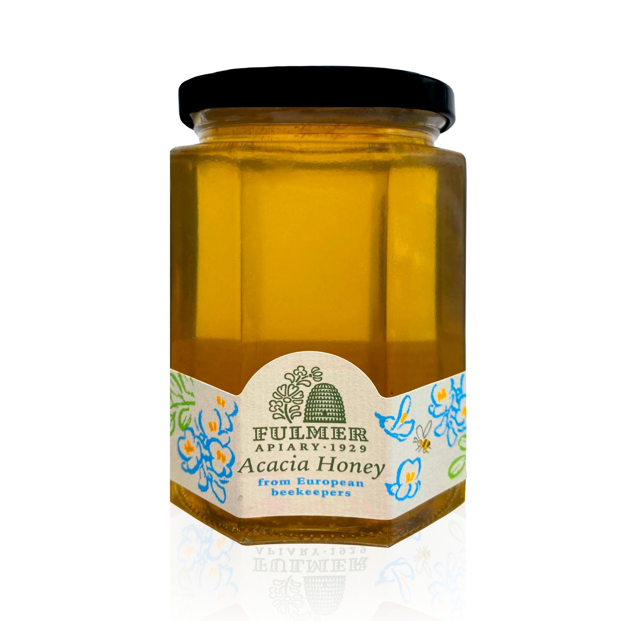 Sanniti Fulmer All Natural Hungarian Acacia Honey, 17.64 oz (Pack of 1)