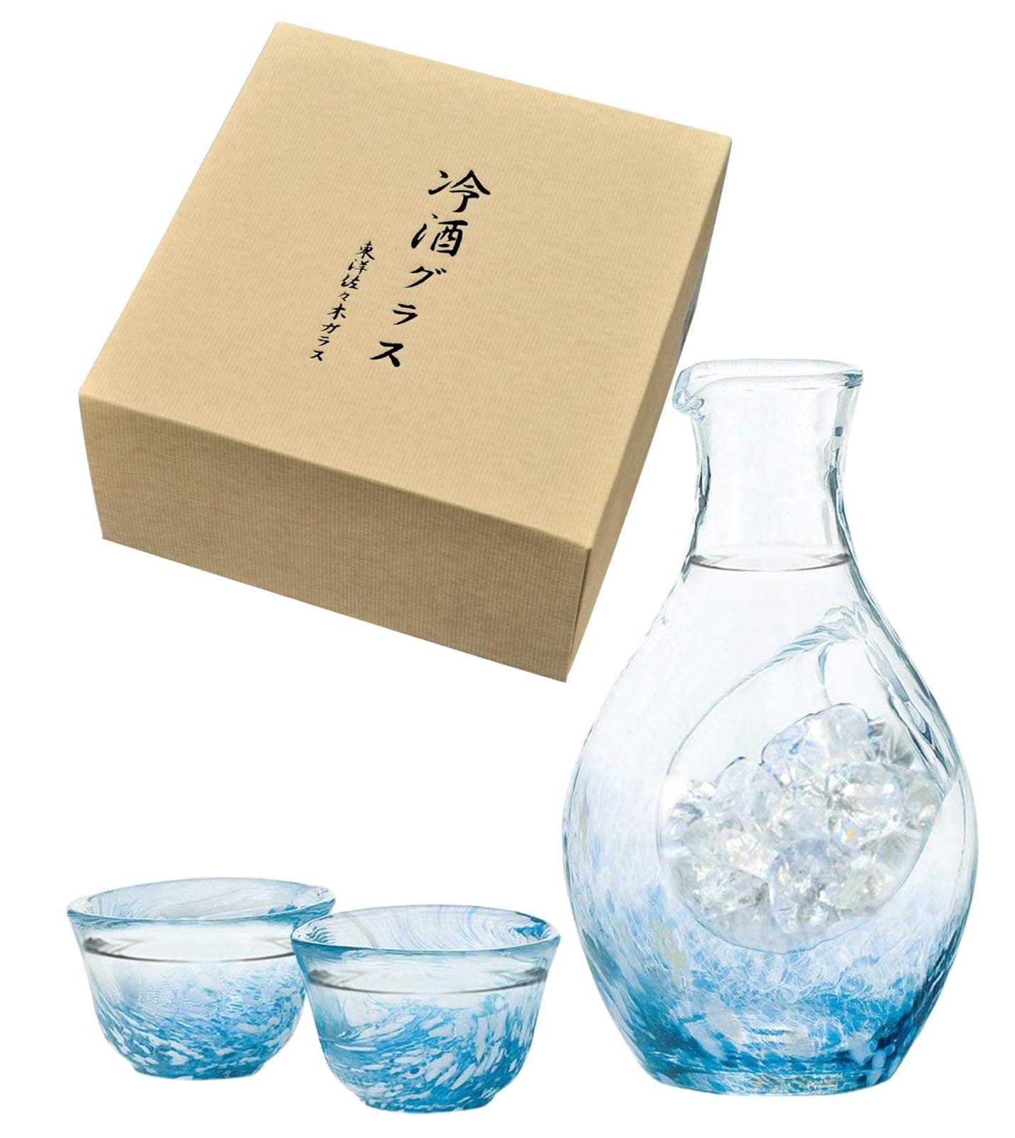 東洋佐々木ガラス Cold Sake Set G604-M70