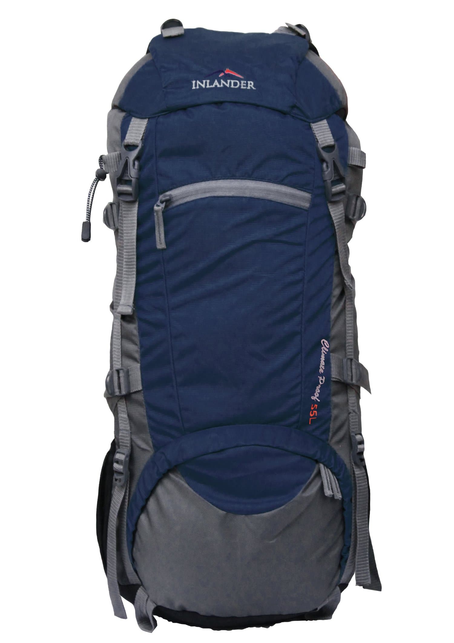 INLANDER 55 Ltrs Navy Blue Rucksack (1008-1NB)