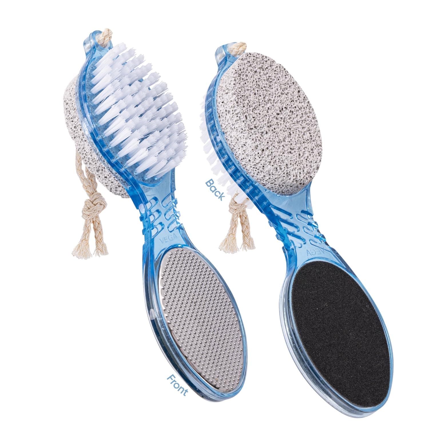 Vega Foot Scrubber 4 in 1, Color may vary