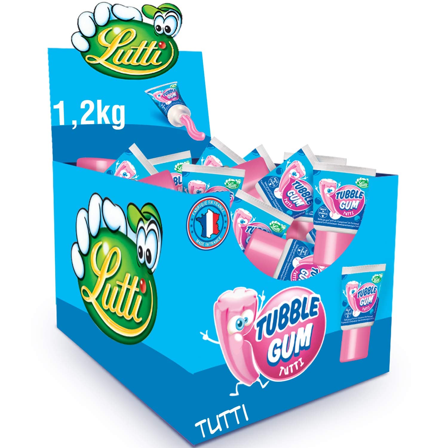 Tubble Gum Tutti Frutti Gum 36 Pieces
