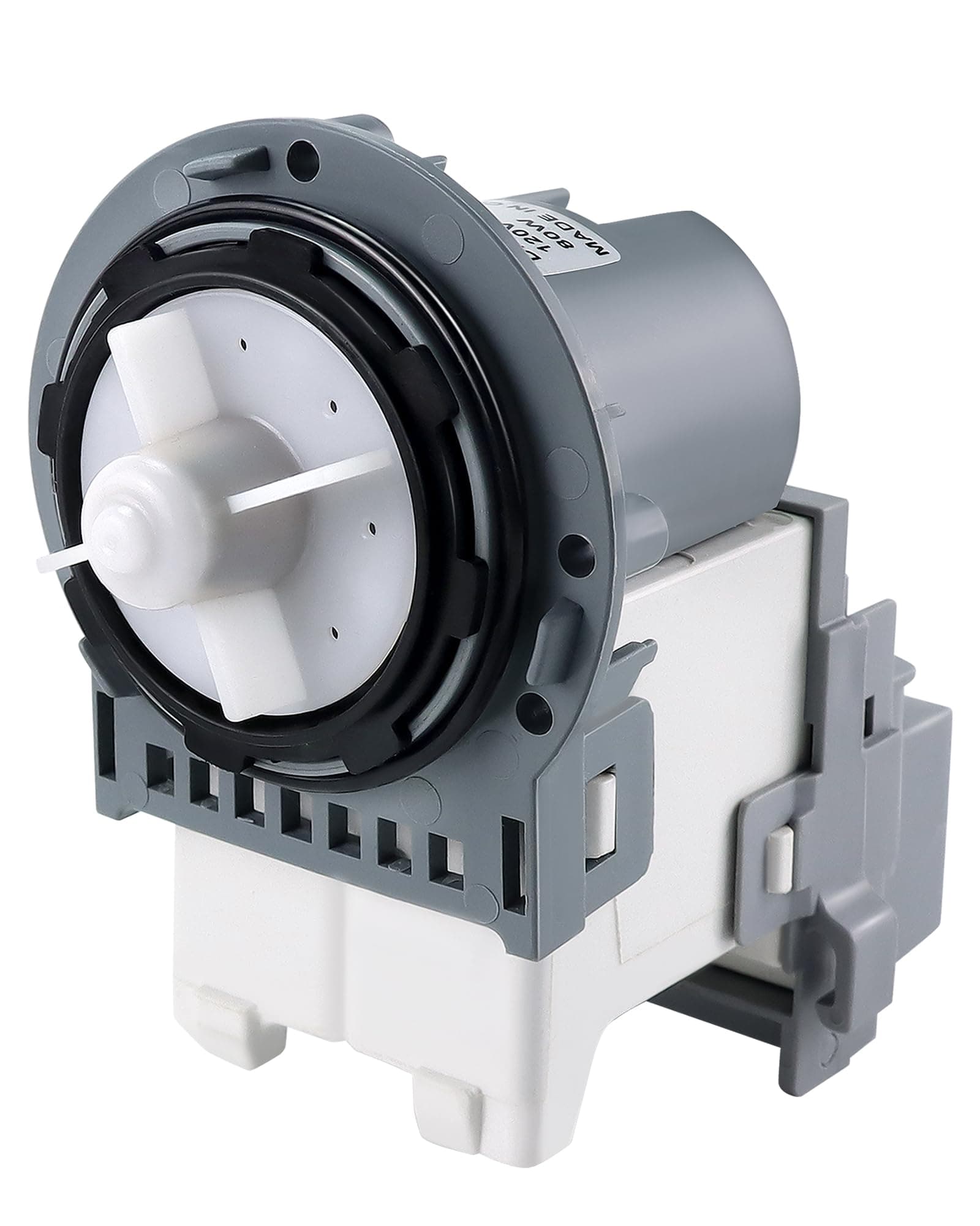 OEM DC31-00187A DC31-00178D Washer Drain Pump Motor Fit for Samsung Vrt Washer Drain Pump WA52M7750AV/A4 DC31-00178A PX3516-01 DC97-20621A B35-3A DC97-19289F B40-3 - 5 Years Warranty by Blutoget