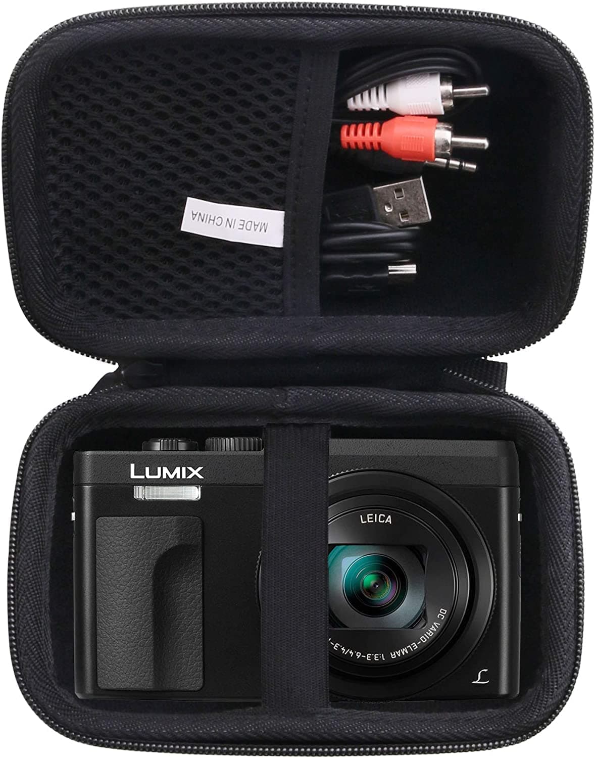 Hard EVA Carrying Case Compatible with Panasonic LUMIX DC-ZS70K/ZS80/ZS60 Digital Camera Case.