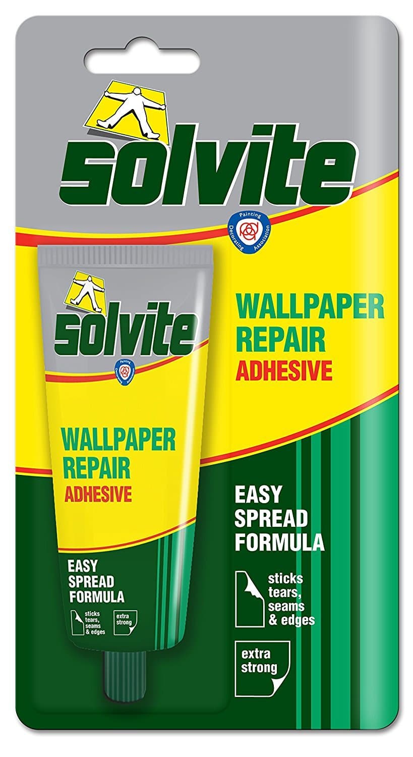 Solvite Wallpaper Repair Adhesive Tube Ref 1574678, 56 g (4)