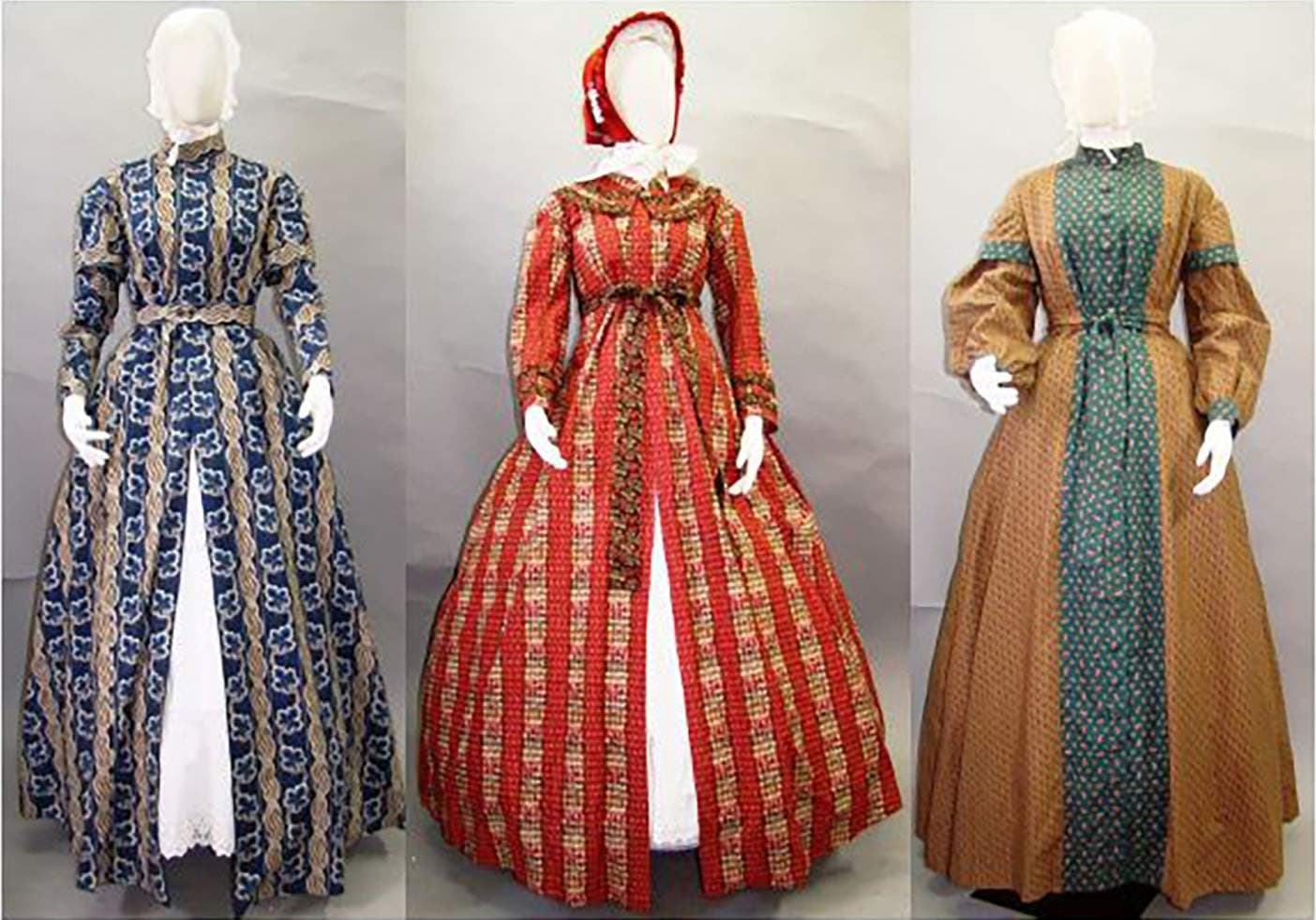 1840's - 1860's Ladies Wrapper, Work-Dress, Morning Gown or Maternity Dress Pattern