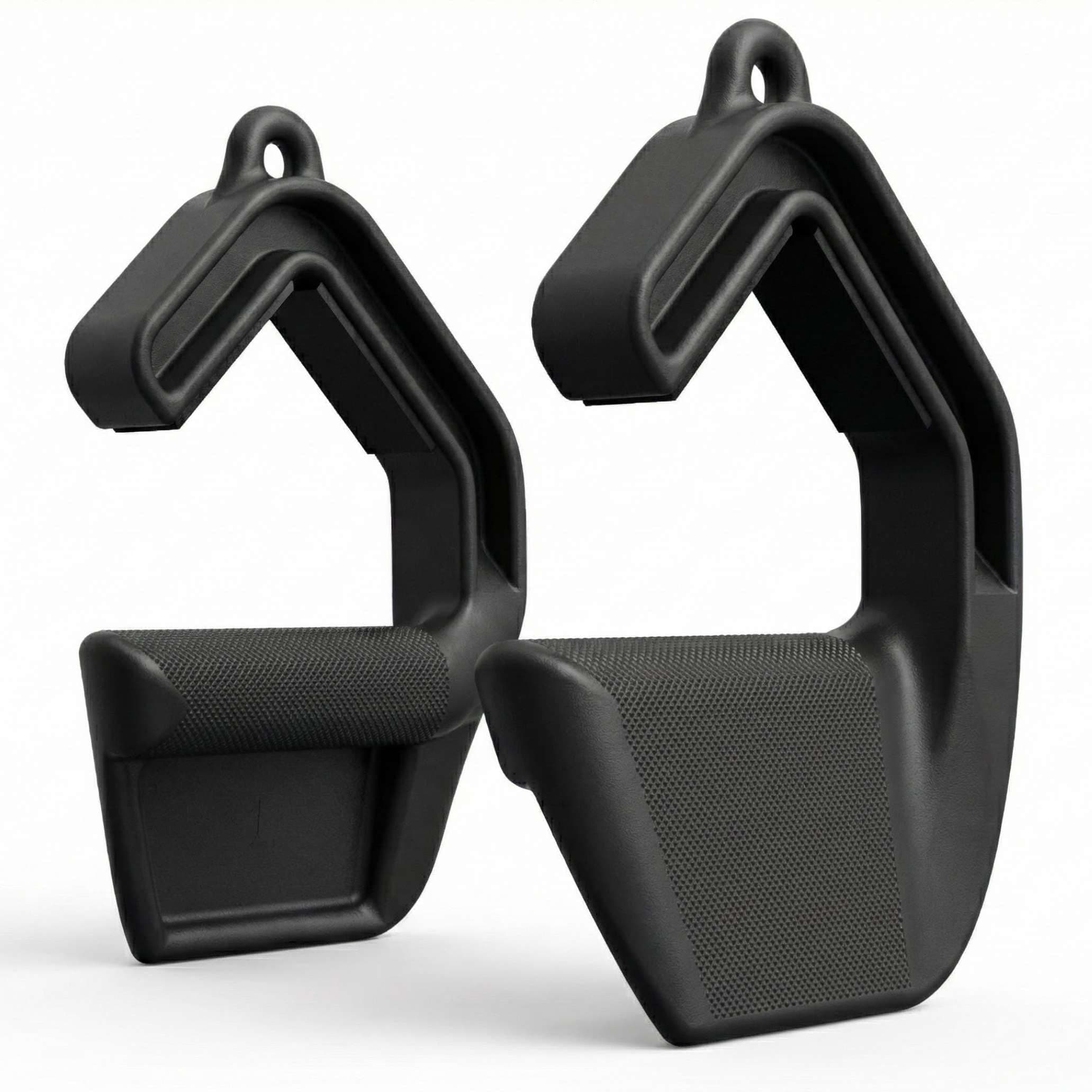 Swissies V2 MAX – Ergonomic Neutral Grip Attachment for Pull Up Bars, Barbells, Resistance Bands & Cable Machines - for Back Training - 800lb Capacity (Pair)