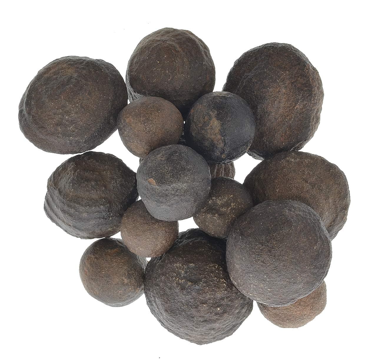 Digging Dolls: 2 Pieces of Moqui Marbles (aka The Shaman Stone) Rough Stones from The USA - Raw Rocks for Crystal Healing, Crafts, Art and Much More!