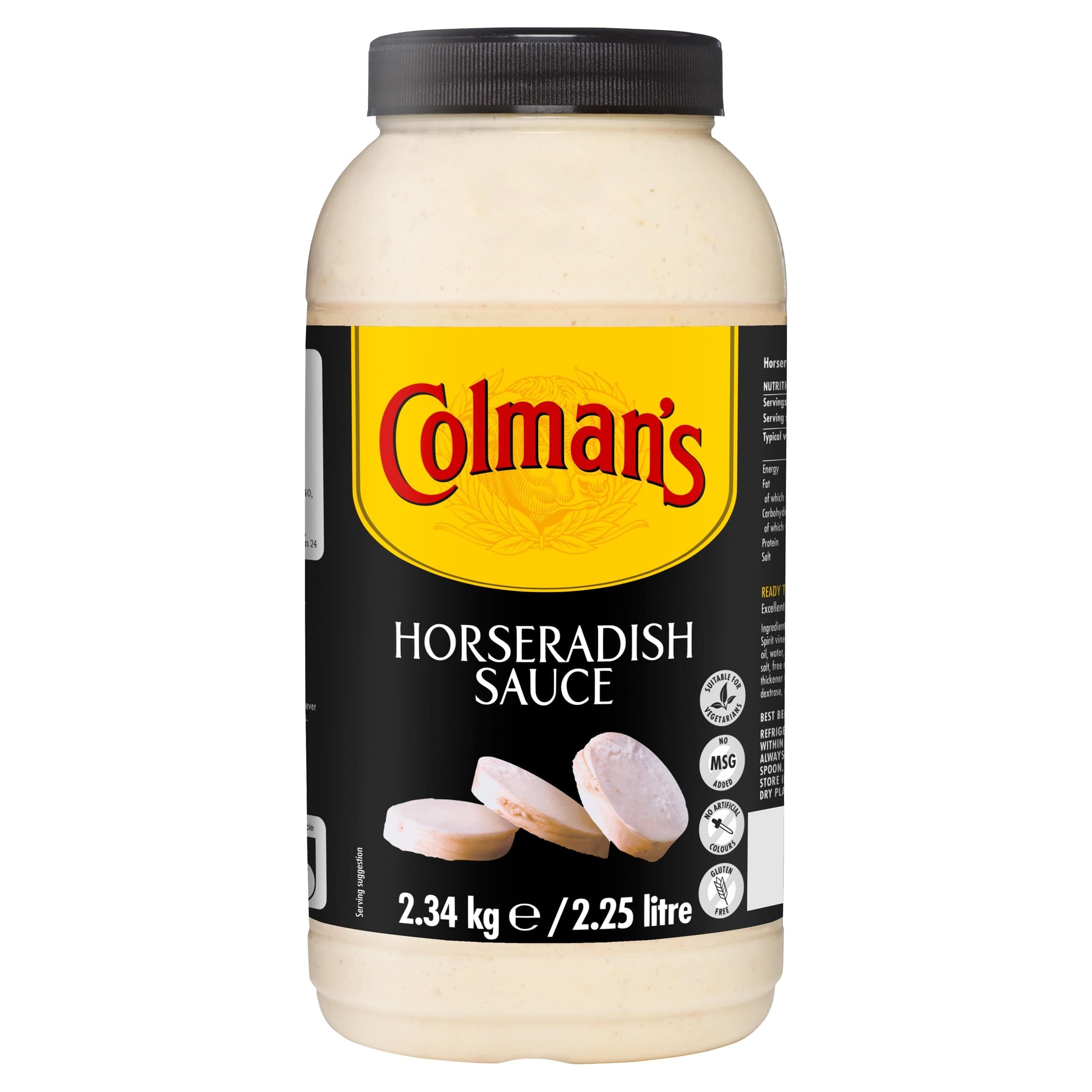 Colman's Horseradish Sauce, 2.25 Litre