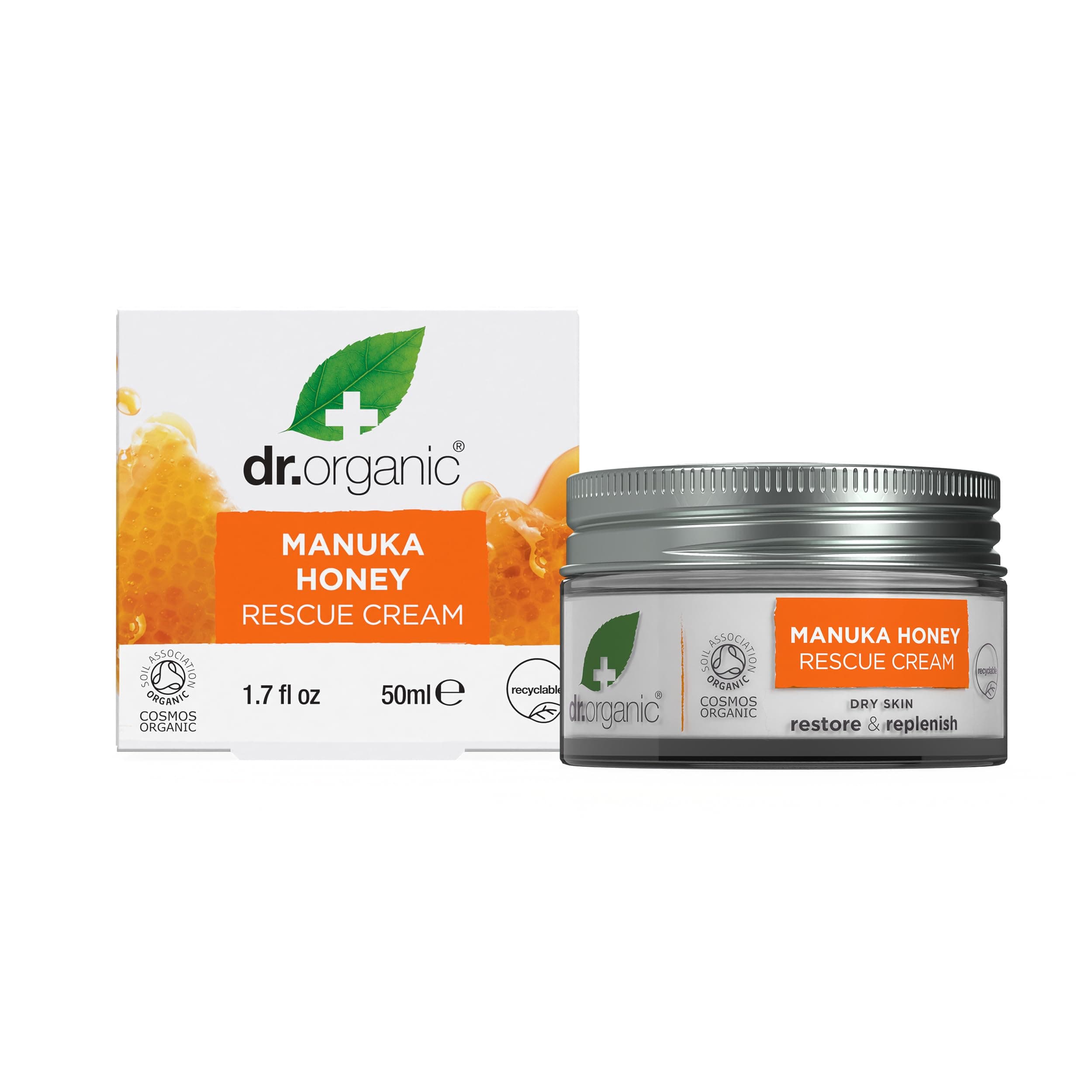 Organic Manuka Honey Rescue Cream