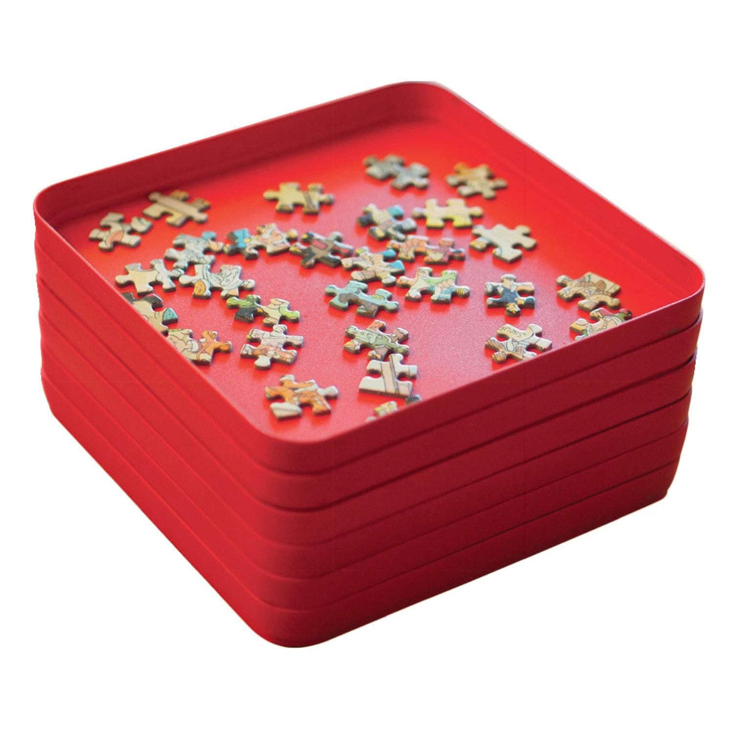 Jumbo Puzzle Mates Sorters with Six Sorting Trays Puzzle Sorter