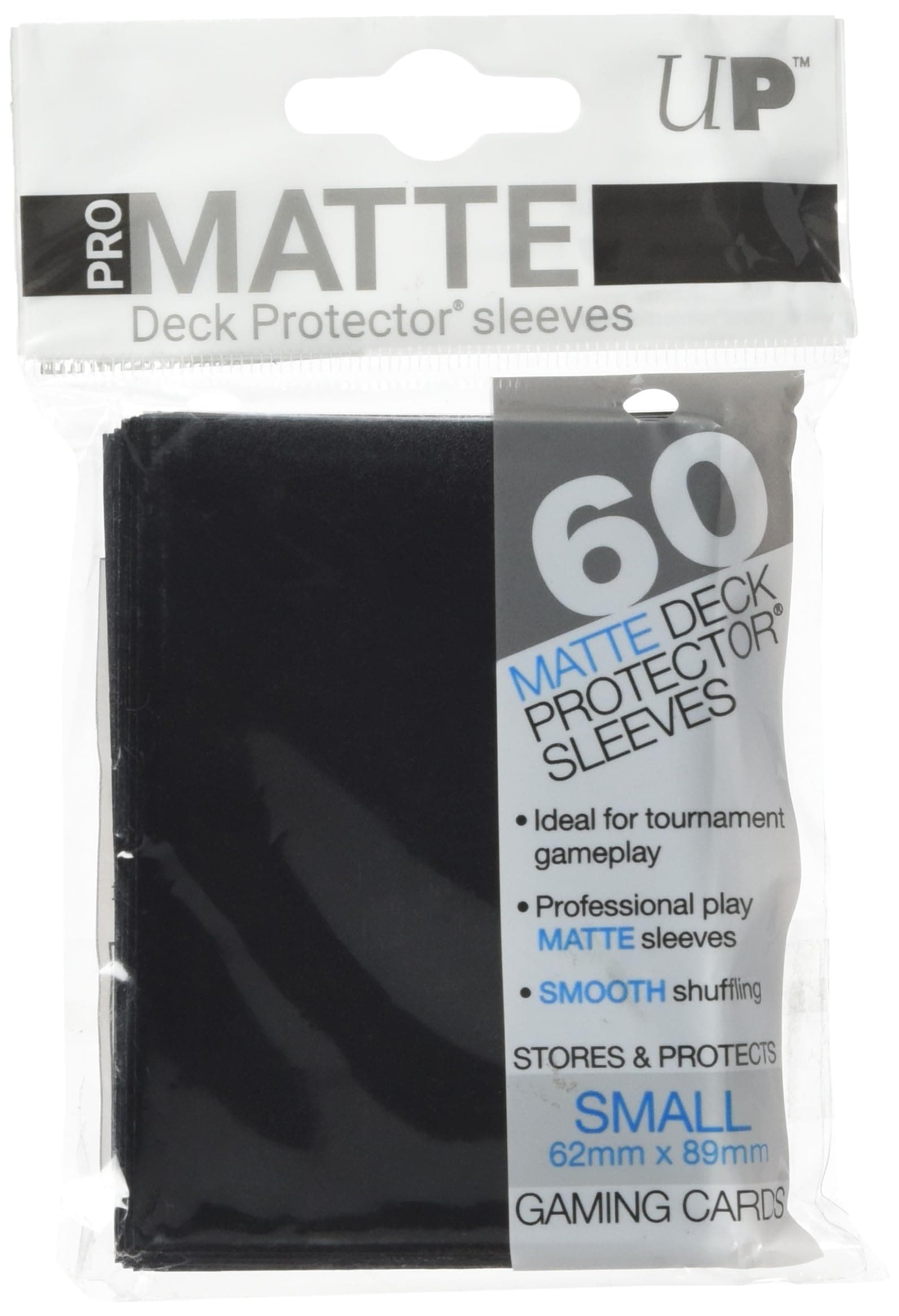 Ultra Pro 84021 Matte Card Sleeves (Pack of 60, Black)