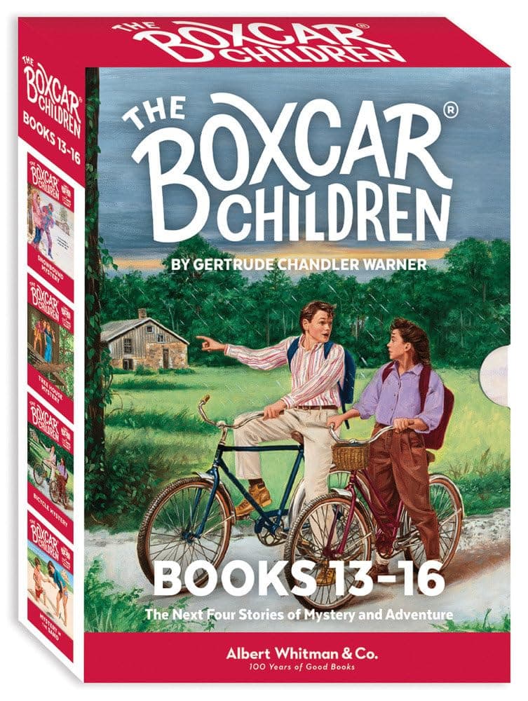 Random House Books for Young Readers The Boxcar Children Mysteries Boxed Set #13-16