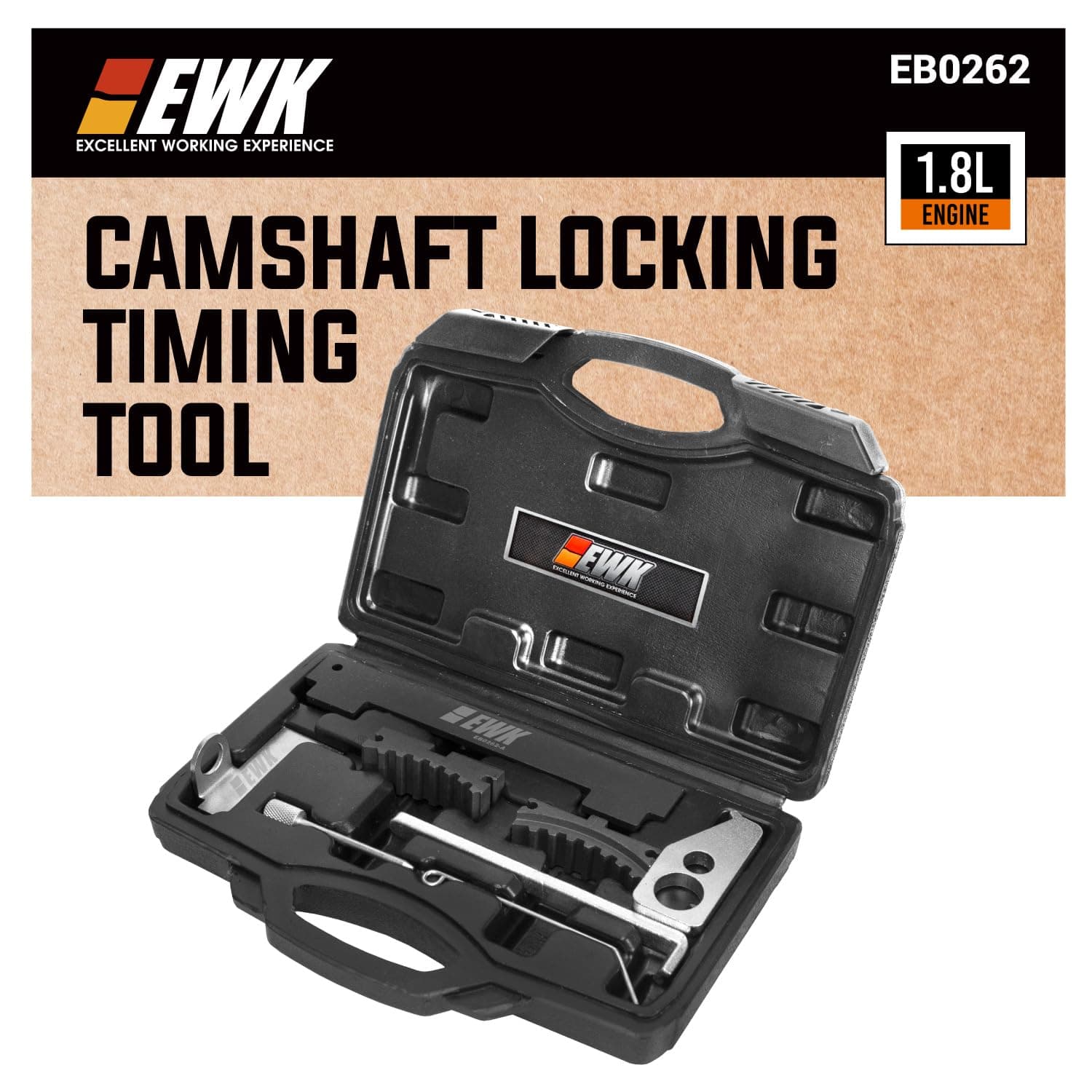 EWK Camshaft Locking Timing Tool for Chevy Cruze Aveo, Fiat, Opel and Alfa Romeo 16V, Precision Steel Design for Secure Camshaft Hold & Accurate Engine Alignment