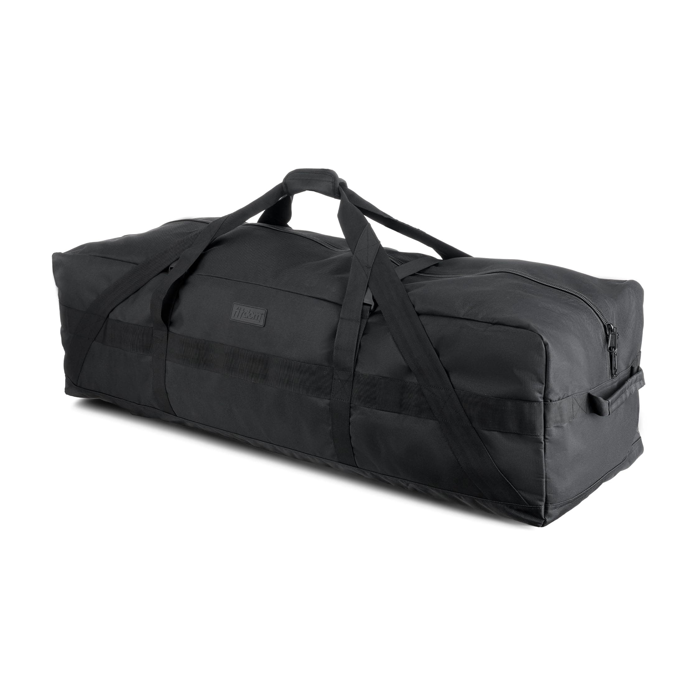106L 45" Heavy Duty Extra Large Duffle with Upgrade Zipper, Durable & Water Resistant. Perfect as Camping Bag Travel Storage Tent Storage Sports Equipment Bag For Coaches & More