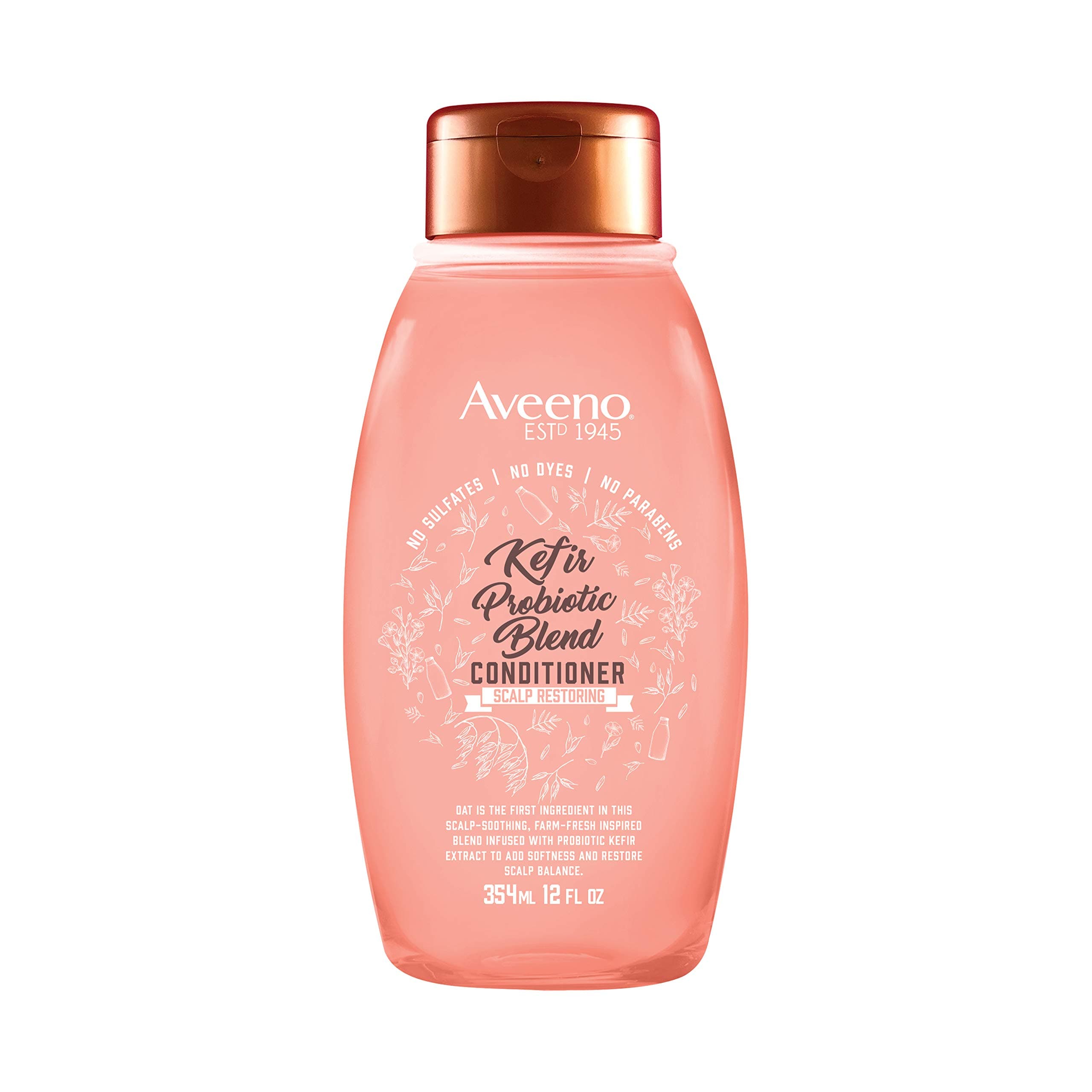Aveeno Kefir Probiotic Blend Conditioner, Almond Blossom, 12 Fl Oz