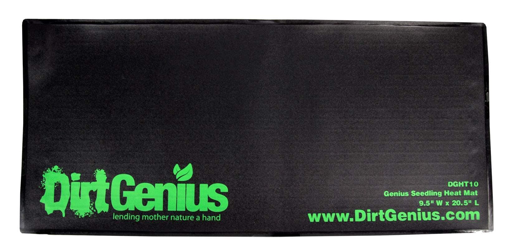 NEW Dirt Genius DGHT10 Warm Seedling Heat Warming Mat Hydroponics 9.5" x 20.5"