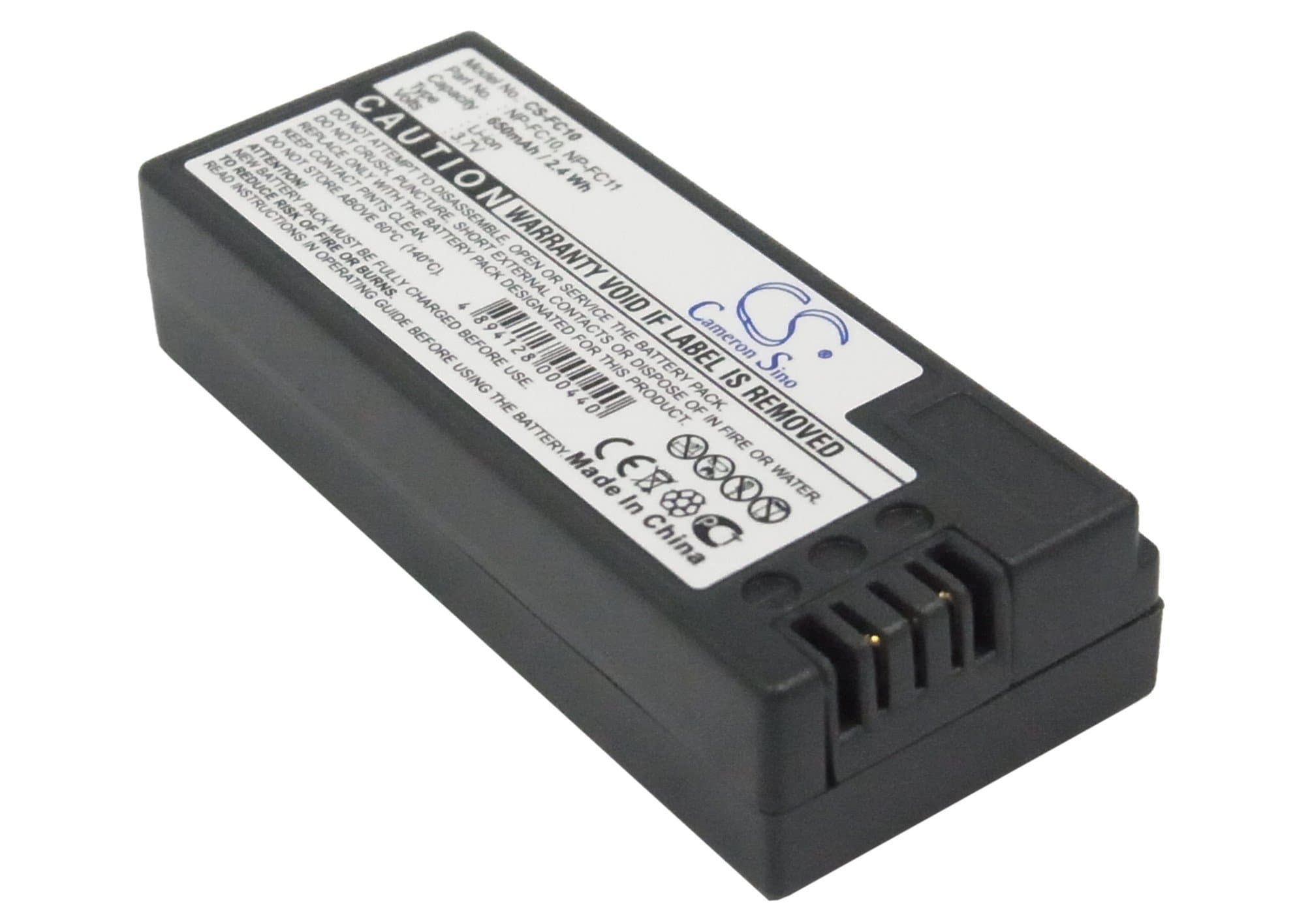 Battery for Sony NP-FC10, NP-FC11, Cyber-shot DSC-P12, DSC-P8, DSC-P3, DSC-FX77, DSC-P8L, DSC-F77, DSC-V1, DSC-P7,