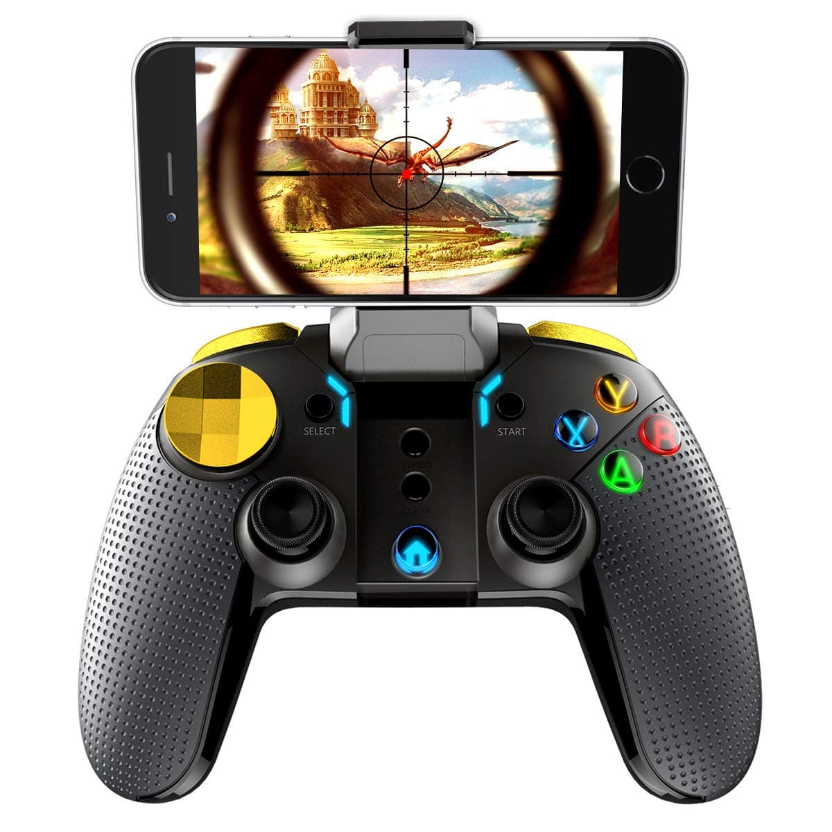 IPEGA PG-9118 Mobile Game Controller, Wireless 4.0 Gamepad Joystick Game Controller with Telescopic Stand Compatible iOS Android Mobile Phone PC Android TV Box