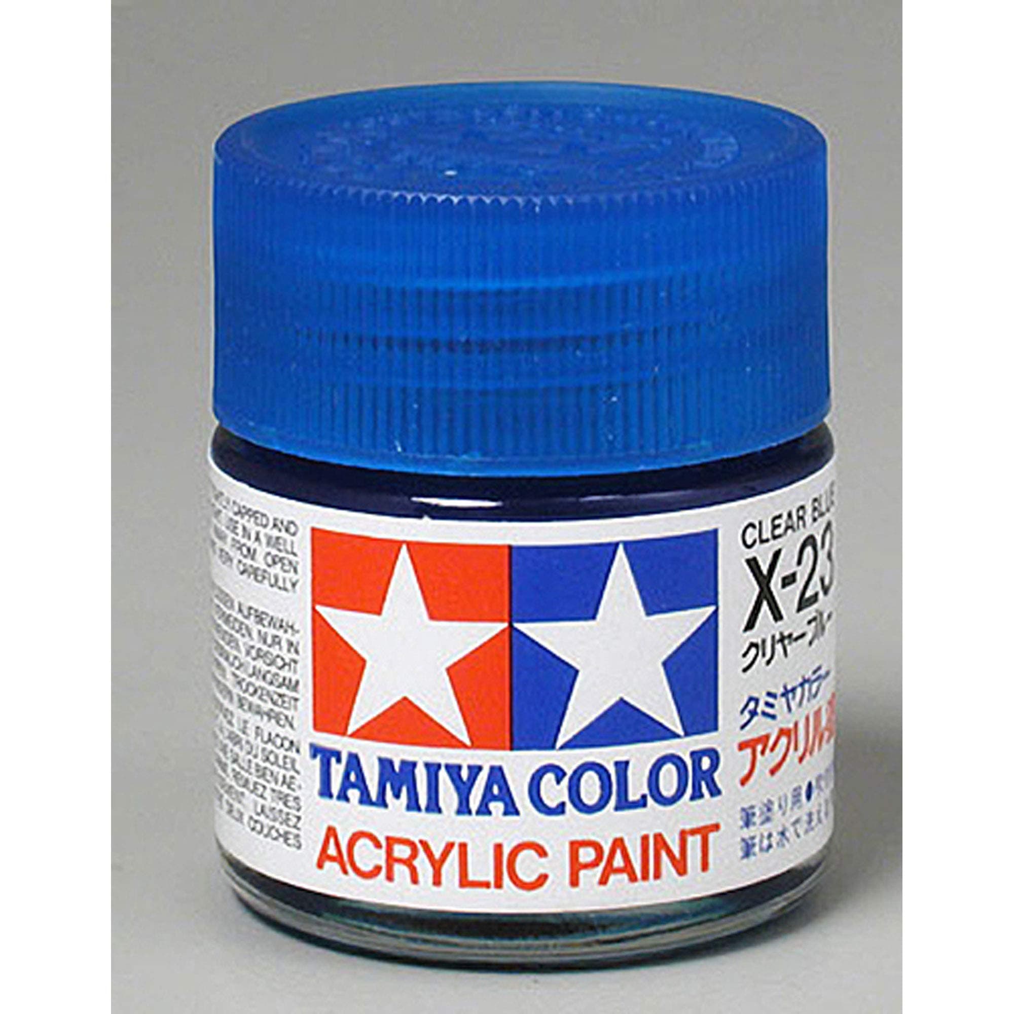Acrylic X23 GlossClear Blue TAM81023 Plastics Paint Acrylic
