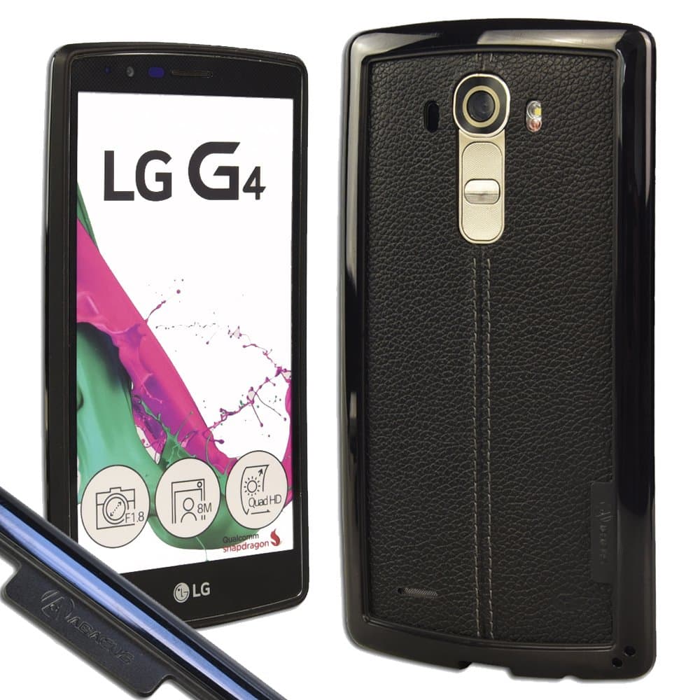 Abacus24-7 LG G4 Bumper, LG G4 Phone Case, Black