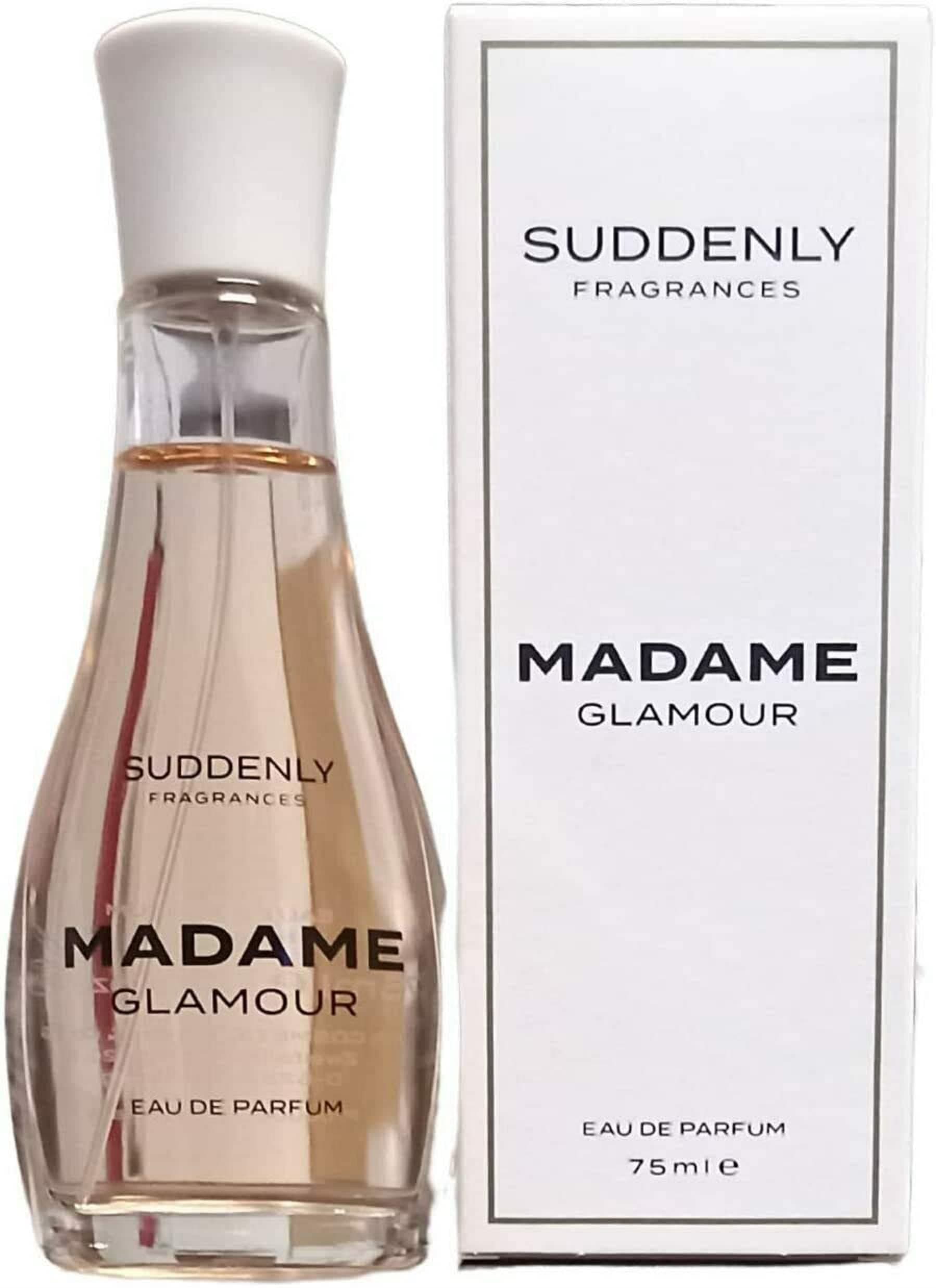 Suddenly Madam Glamour Eau De Parfum for Women EDT 75ml New Sealed Vegan