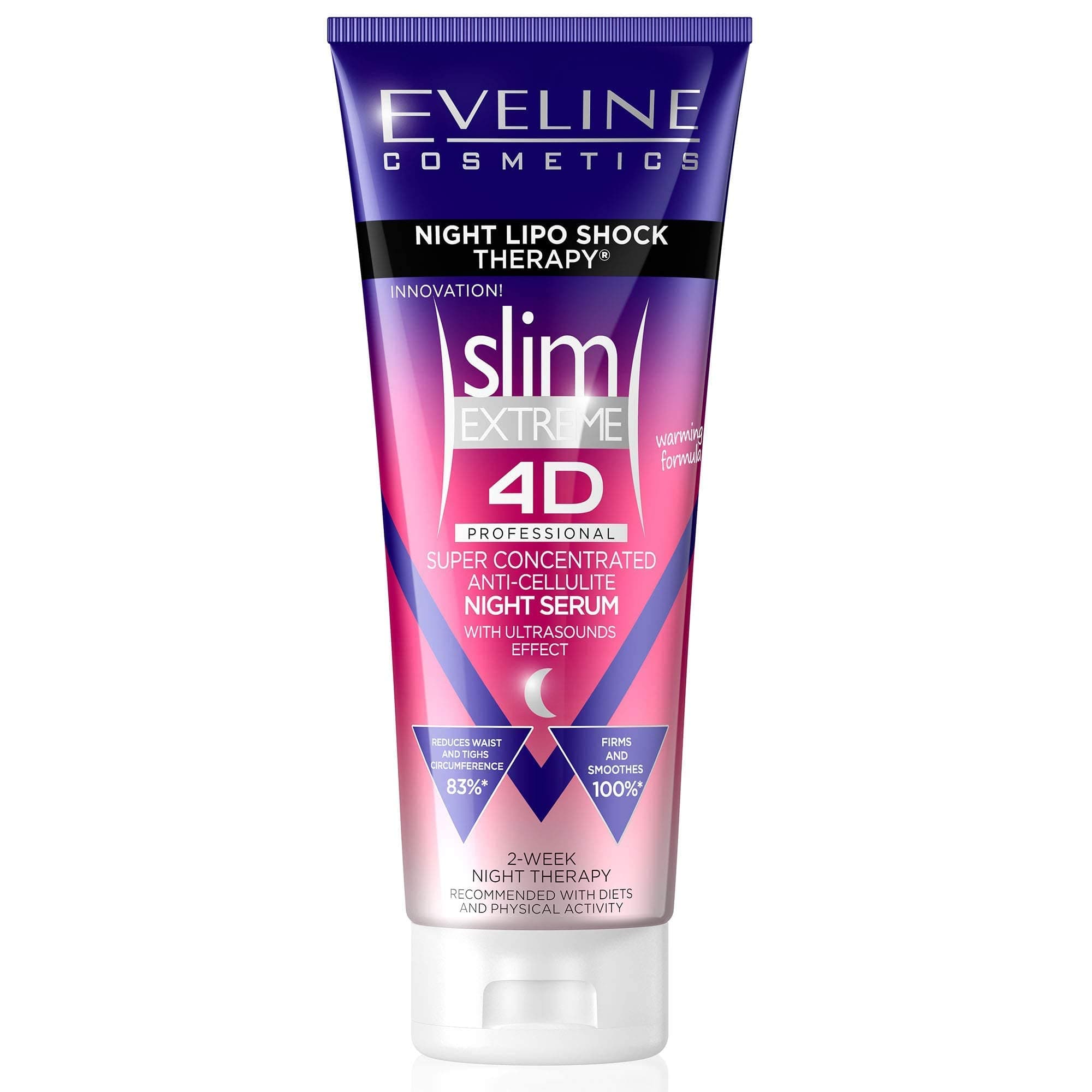 Eveline Cosmetics EVENLINE COSMETICS Slim Extreme 4D Prof Night Lipo Shock Therapy, 250 ml