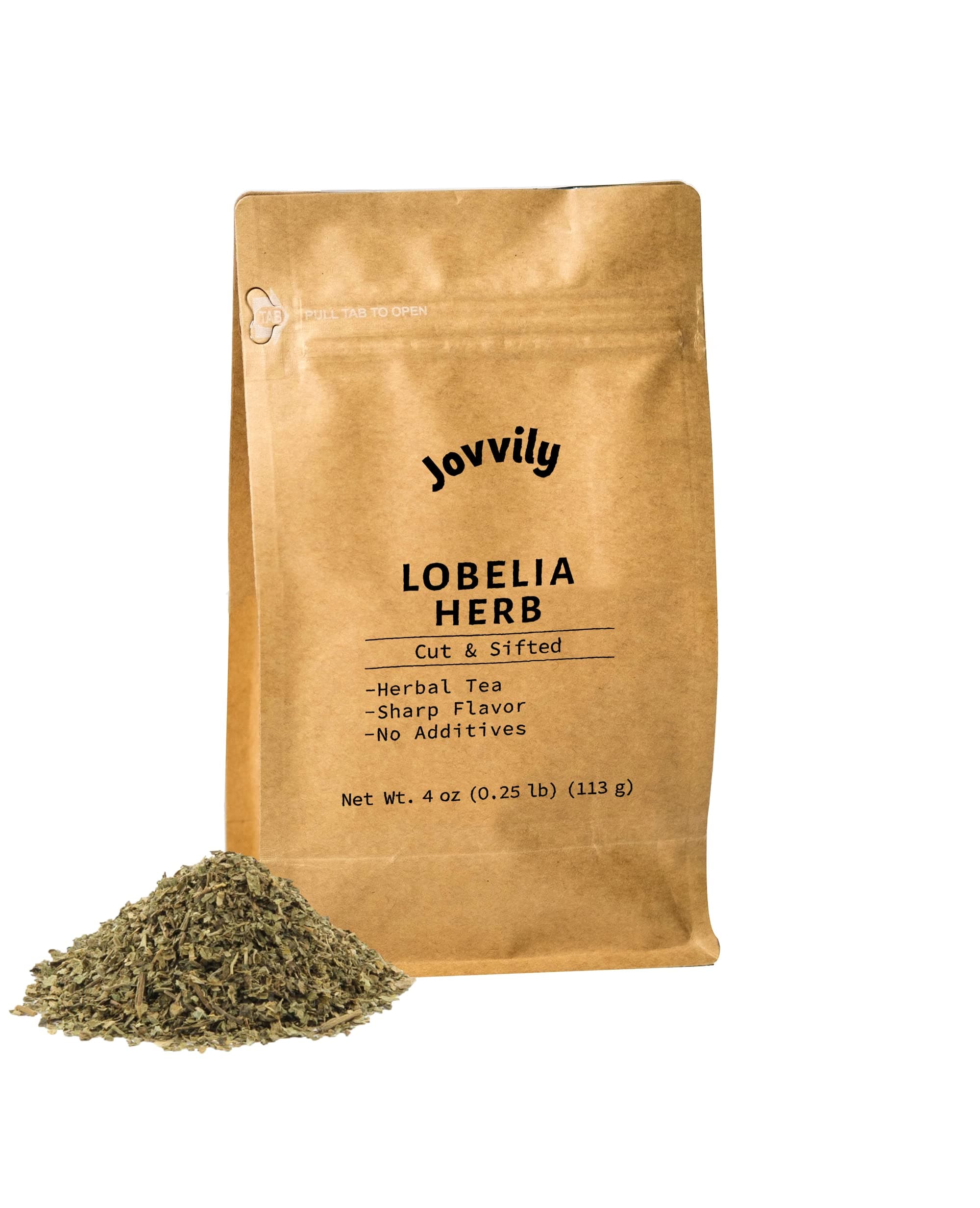 Lobelia Herb - 4 oz - Cut & Sifted - Herbal Tea