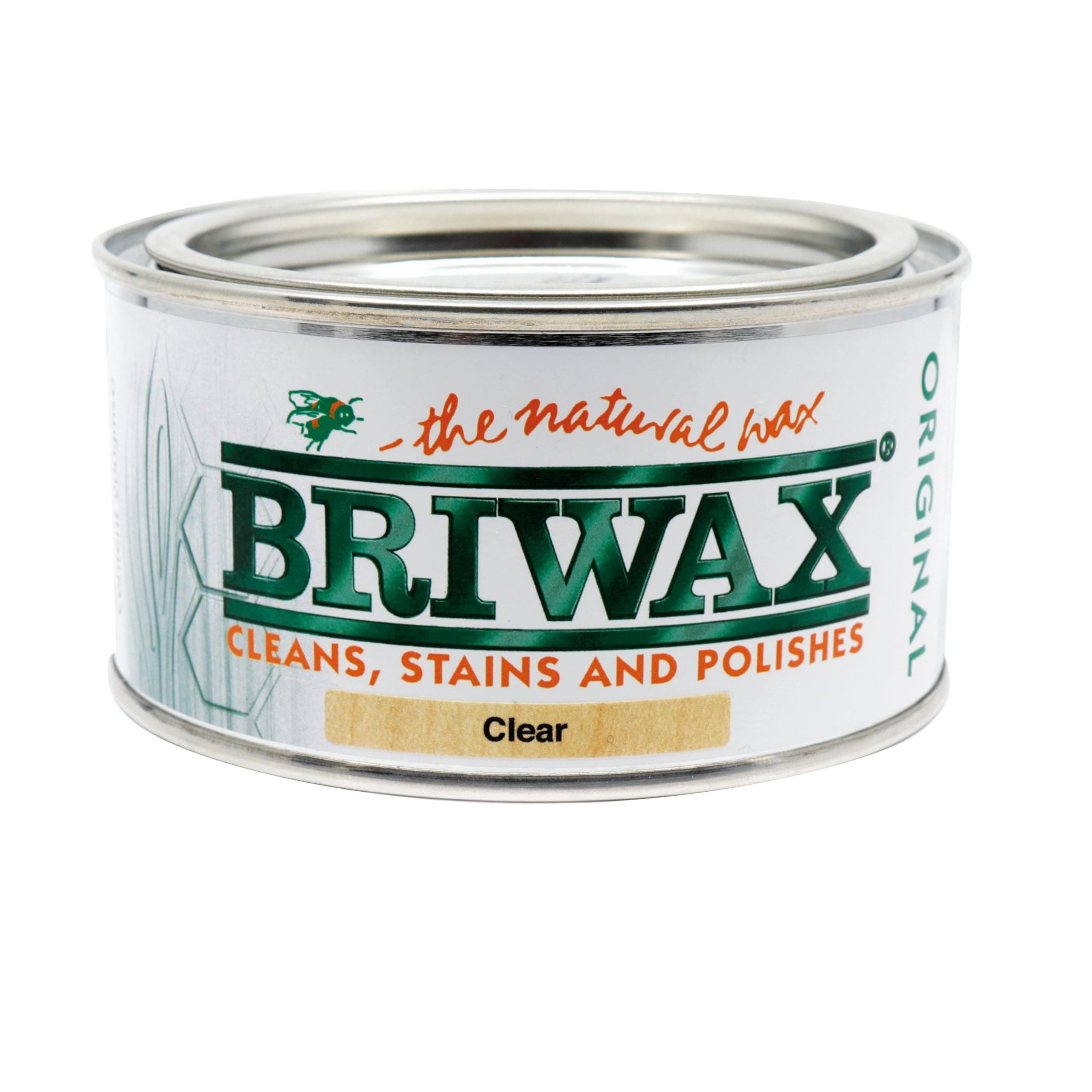Original Clear 200g - New Size for Smaller Jobs - The Natural Wax - Cleans, Stains and Polishes