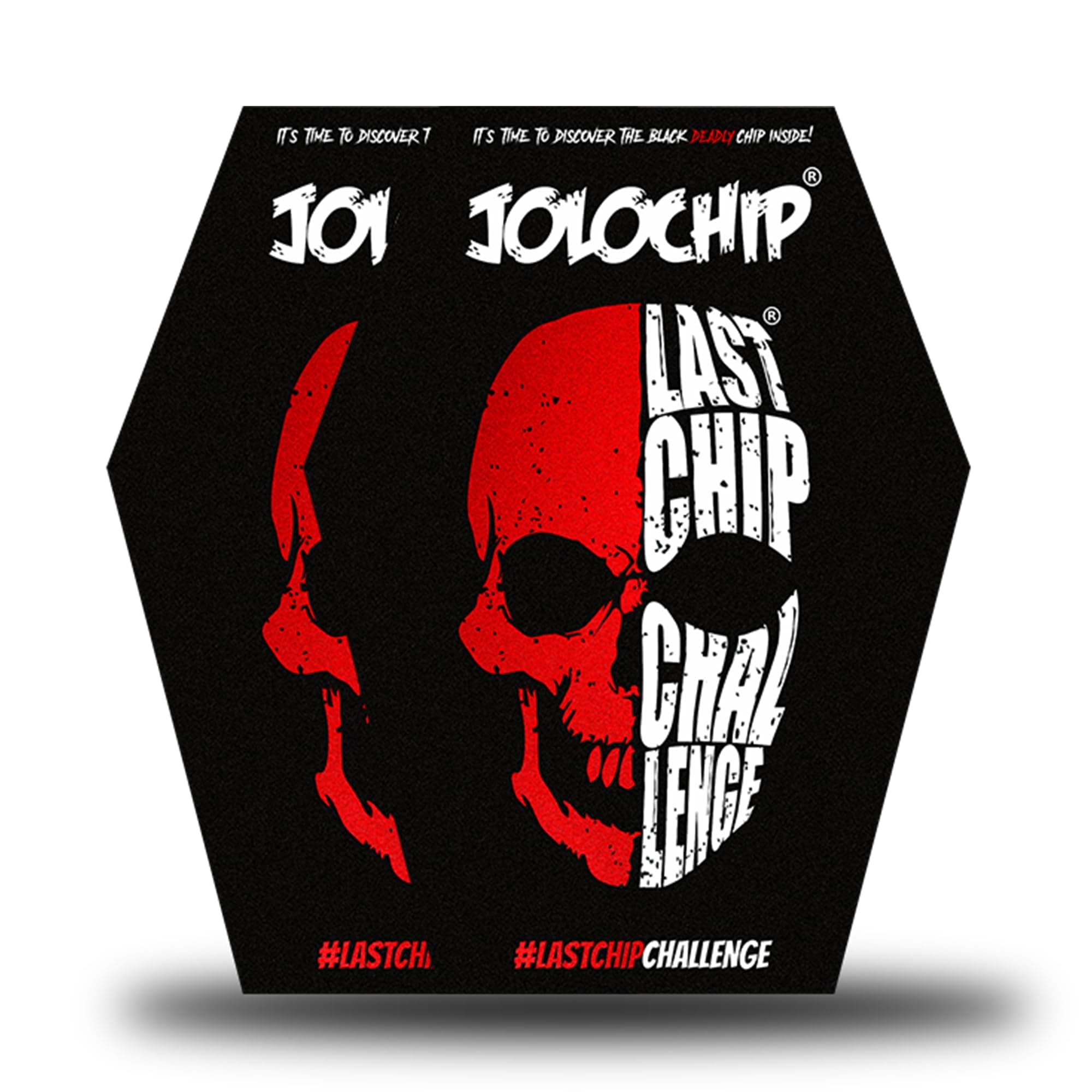 Jolochip Last-Chip-Challenge (Pack of 2) | Extreme Spicy Tortilla Chip | Hottest Chip in the World | Ultimate Hot Snack | 5gm*2