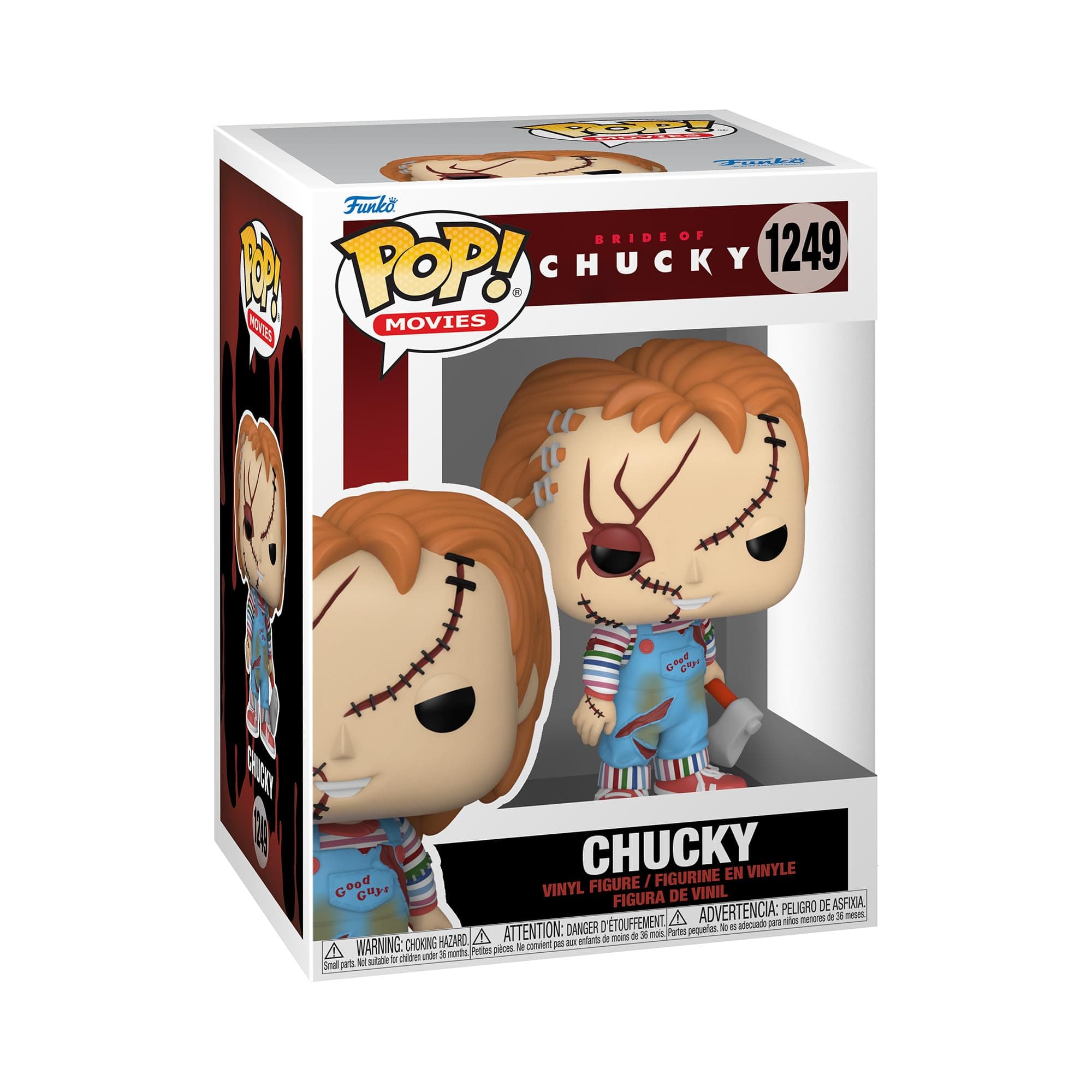 Pop! Movies: Bride of Chucky - Chucky - Collectable Vinyl Figure - Gift Idea - Official Merchandise - Toys for Kids & Adults - Horror Fans - Model Figure for Collectors and Display